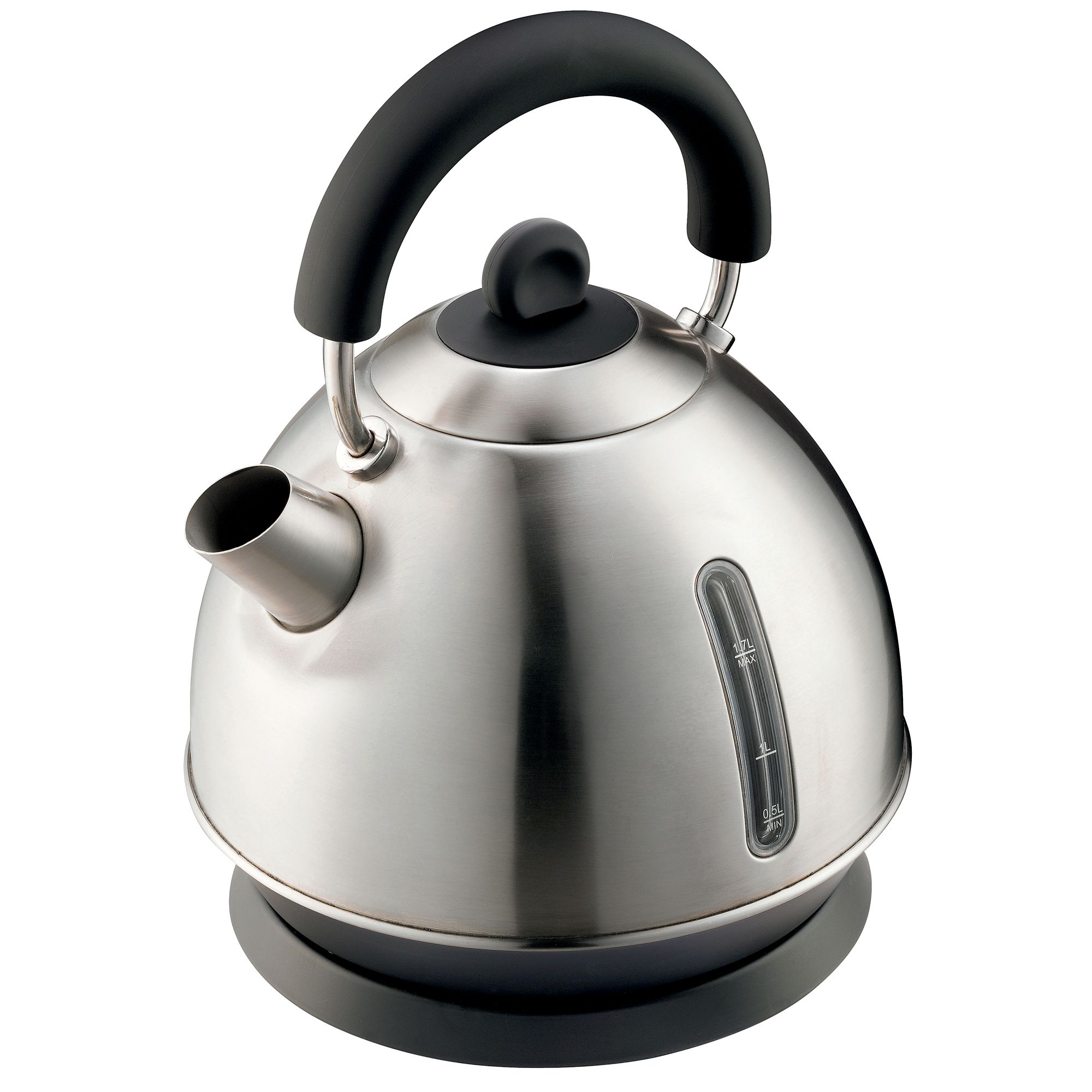John Lewis TK17BCJLU Kettle, Brushed Stainless Steel