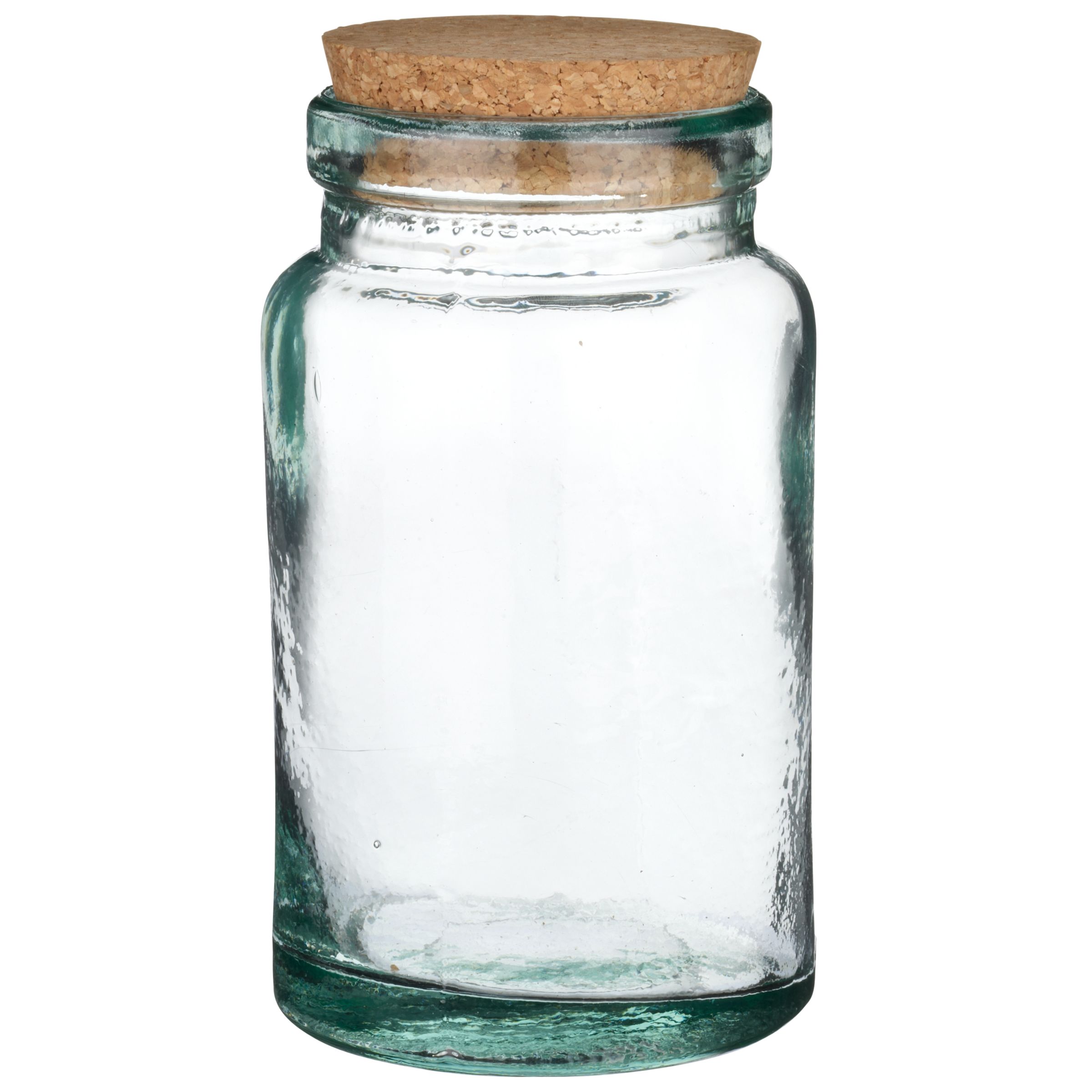 John Lewis Recycled Glass Storage Jar, 1L