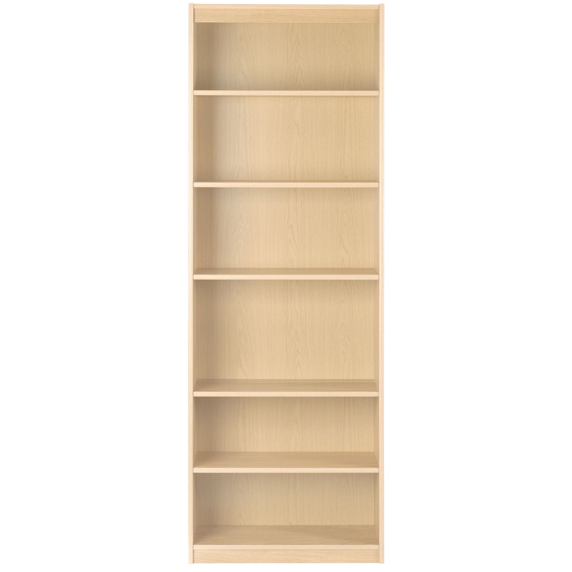 John Lewis Agatha Tall Wide Bookcase, Maple