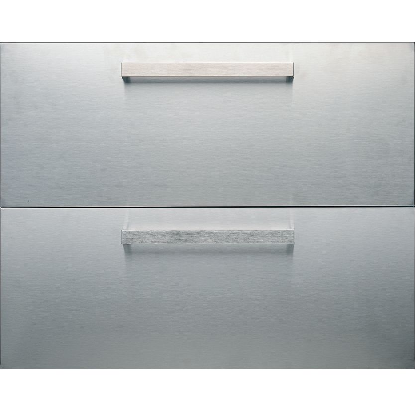 Hotpoint EDR36X Decor Panels for Fridge Drawer, Stainless Steel at John Lewis