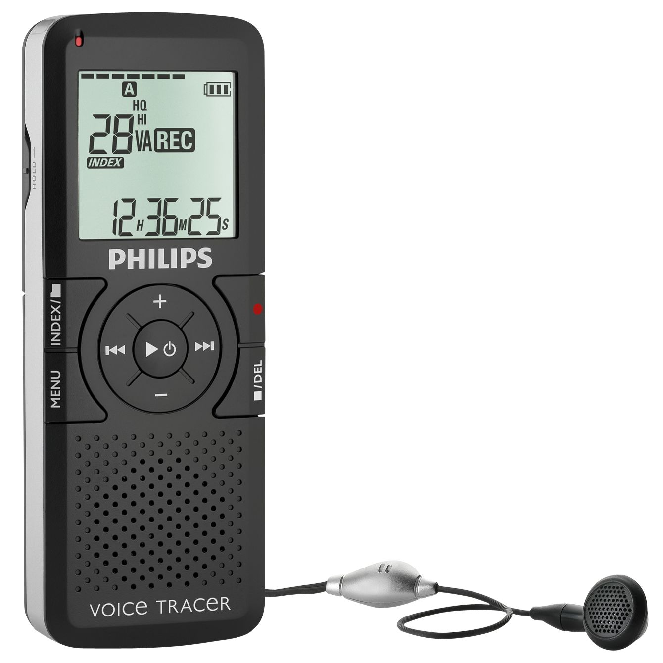 Philips LFH0622/00 Digital Voice Tracer Recorder, 2GB