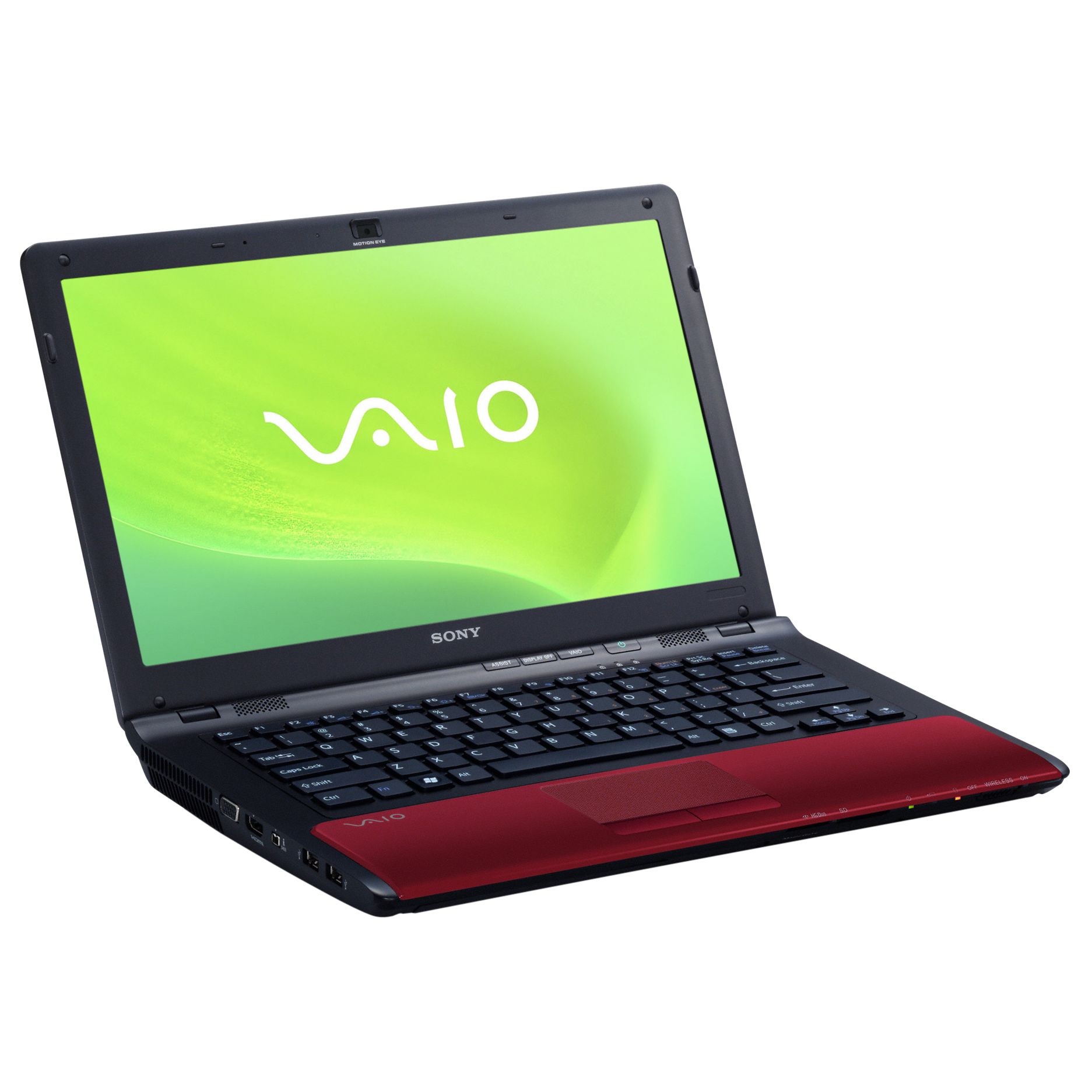 Sony Vaio Laptop, VPC-CW2S1E/R, 2.13GHz with 14 Inch Display, Red