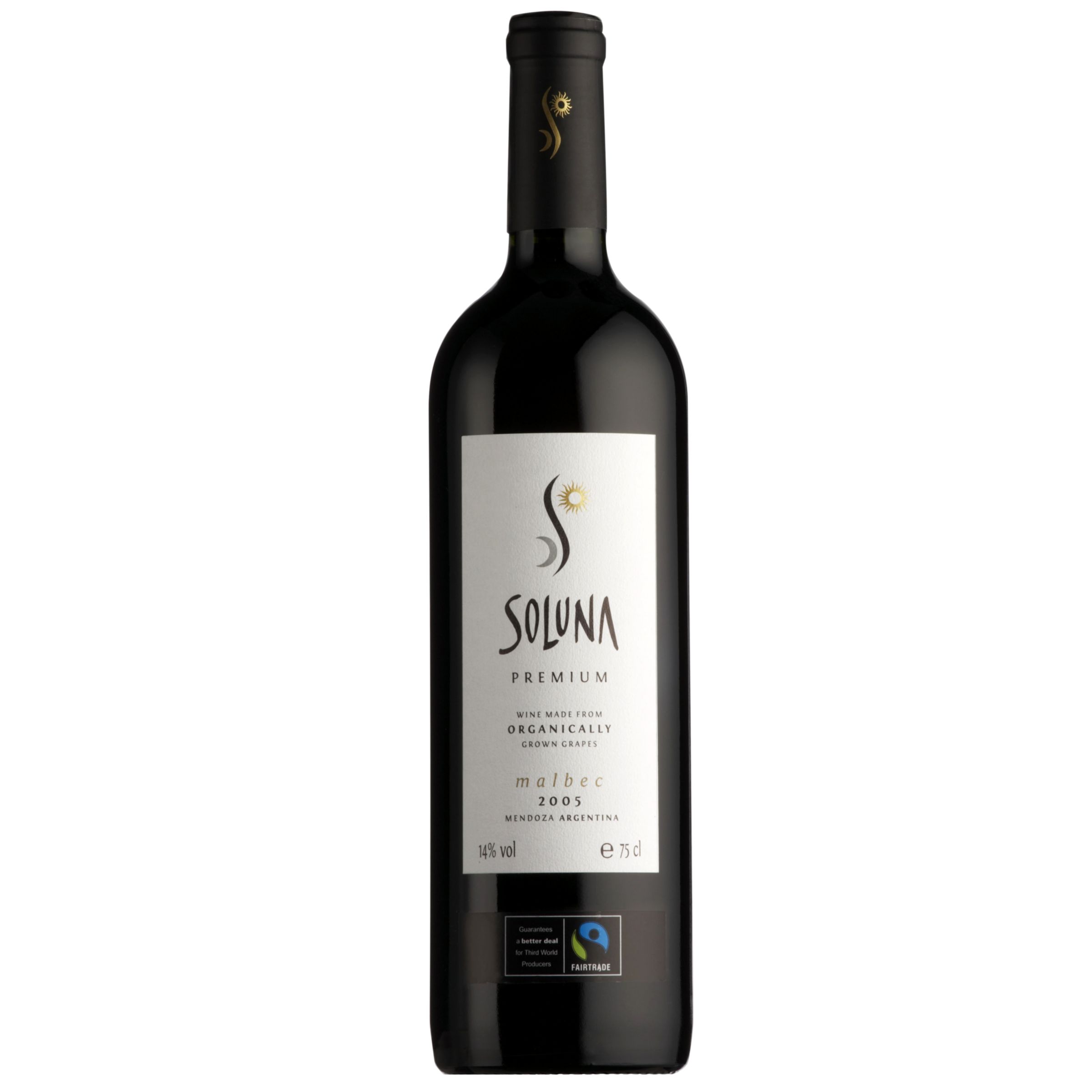 Soluna Fairtrade Organic Premium Malbec 2006 Mendoza, Argentina