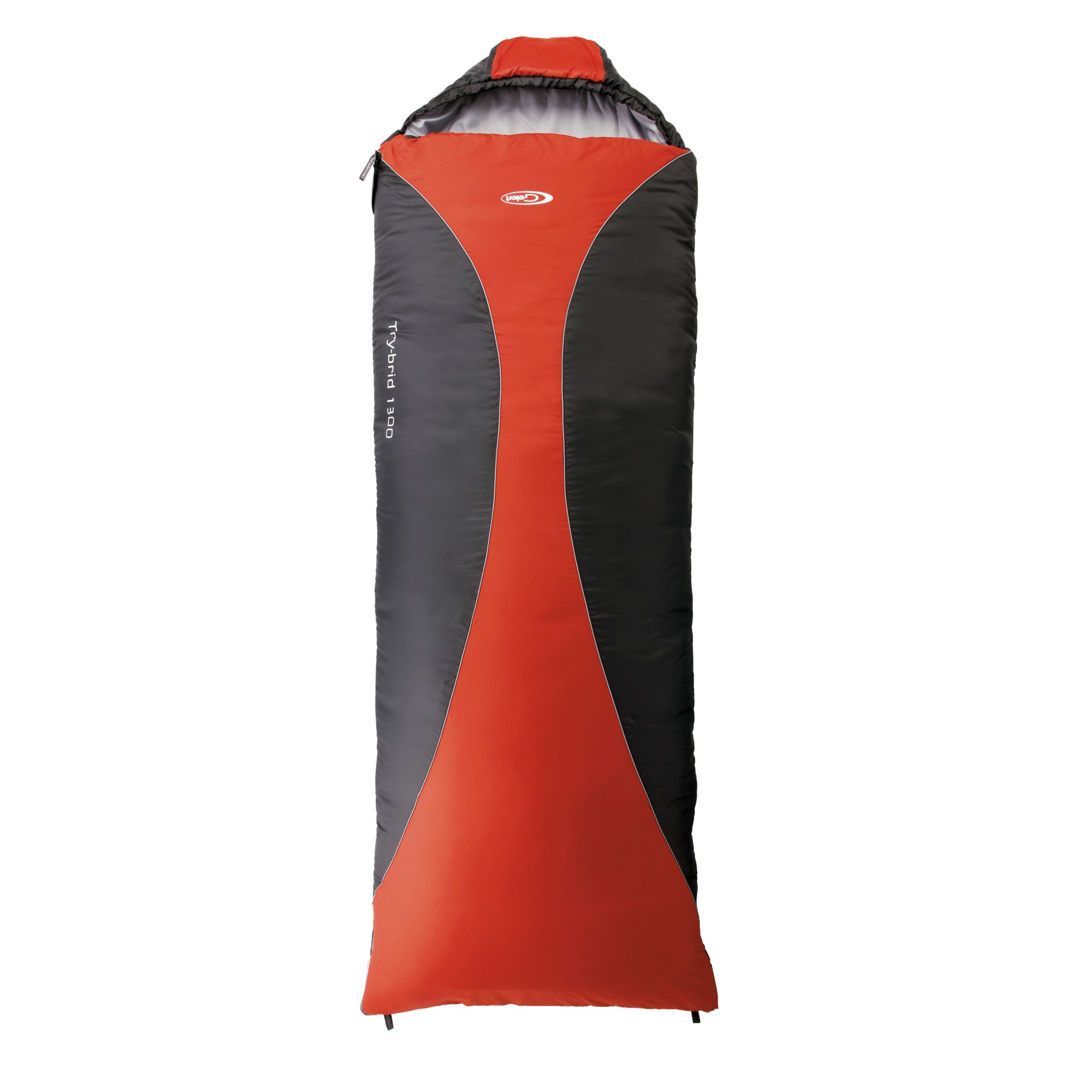 Try-Brid 1300 Sleeping Bag, Black/Red