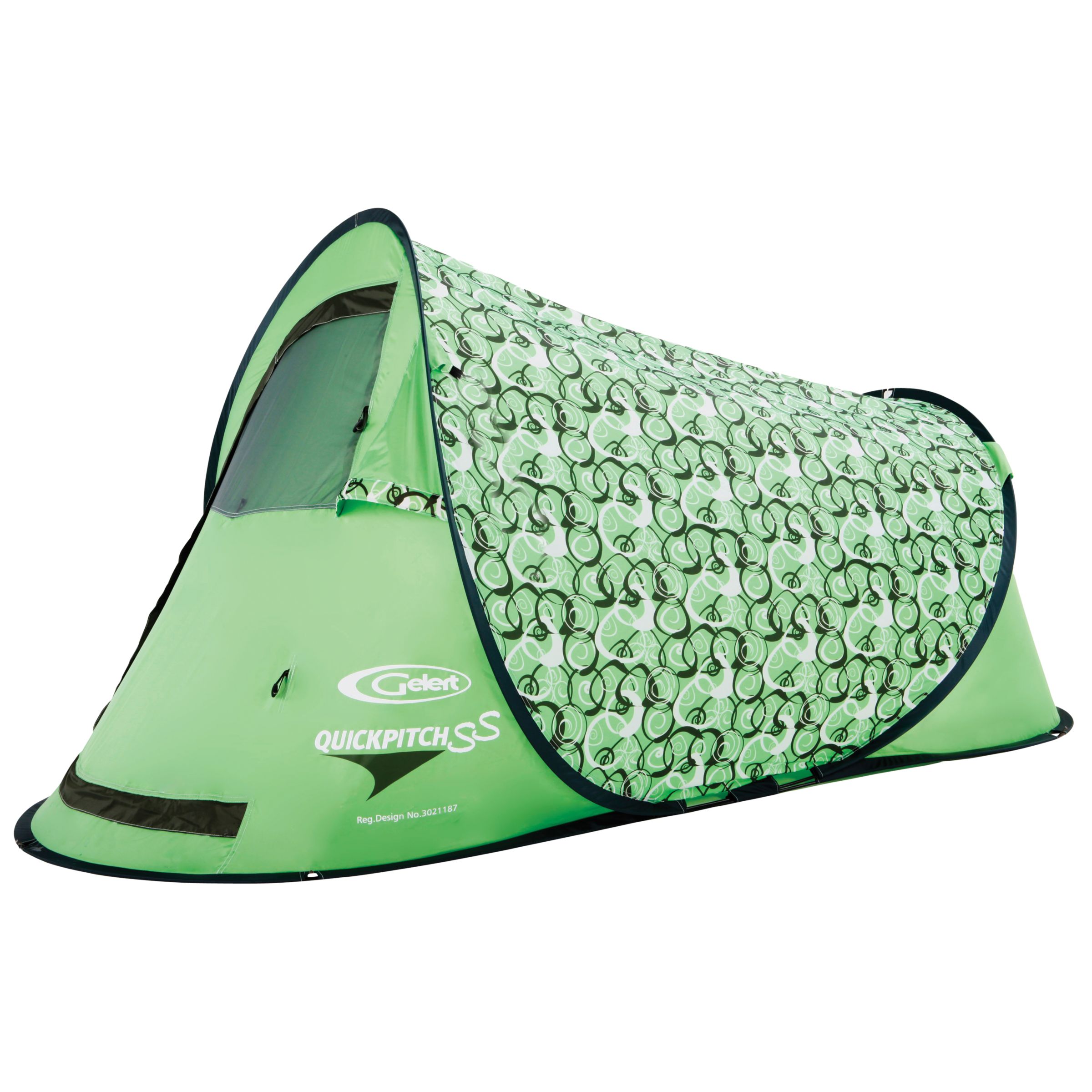 Gelert Quick Pitch SS Tent, Green