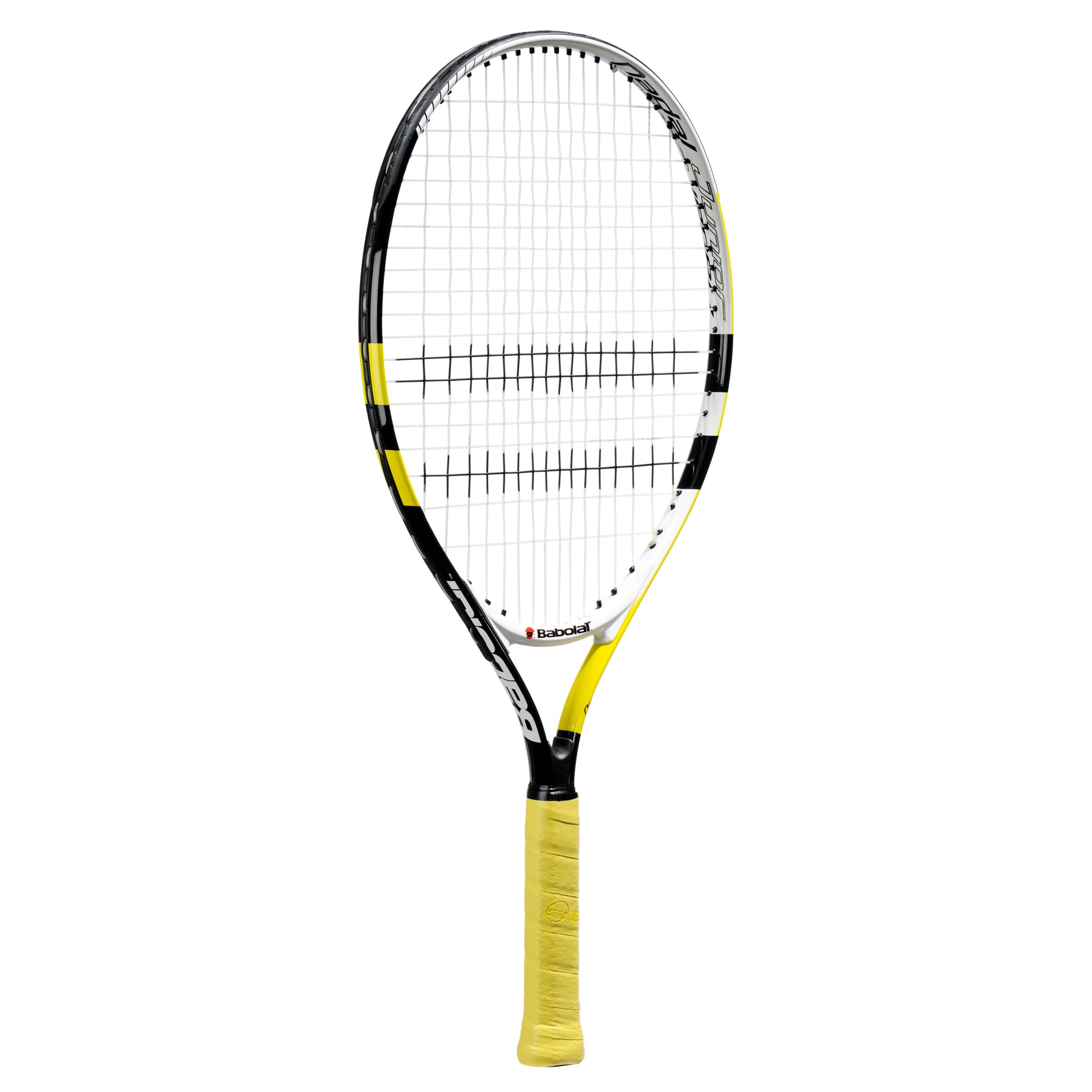 rafael nadal tennis racket. Babolat Nadal Junior Tennis Racket Youngsters will love this junior racket which looks just like the one tennis champ Rafael Nadal uses.