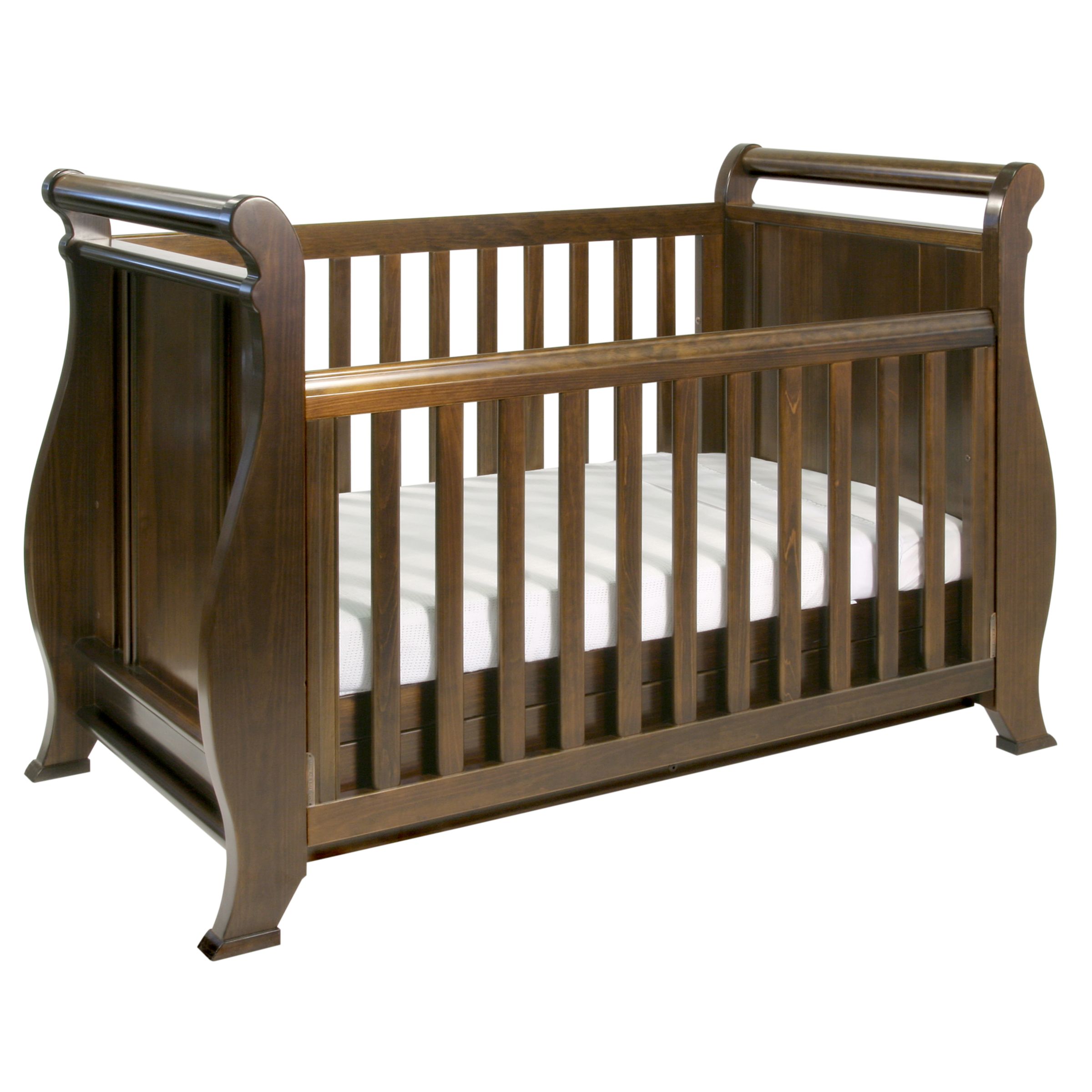Boori Original Sleigh Cotbed, English Oak at JohnLewis