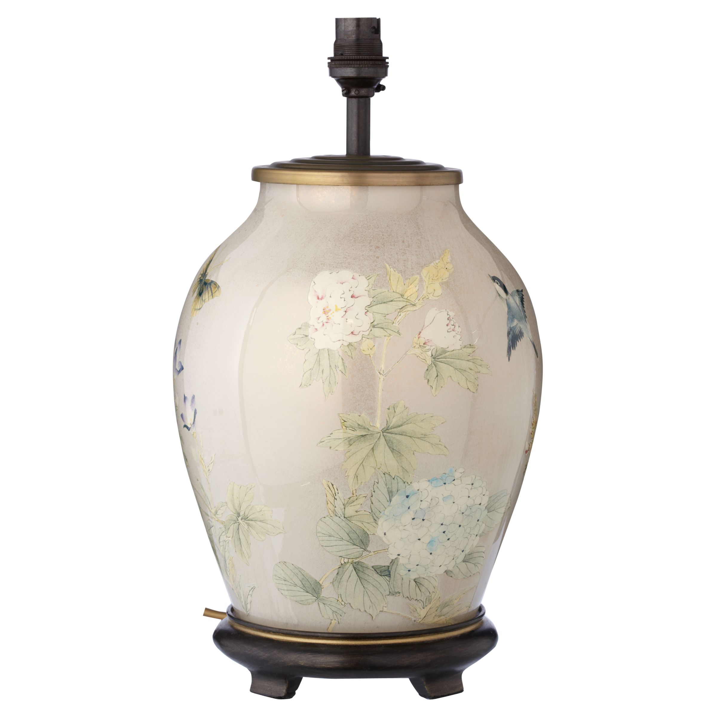 Jenny Worrall Chinese Bird Glass Lamp Base at John Lewis