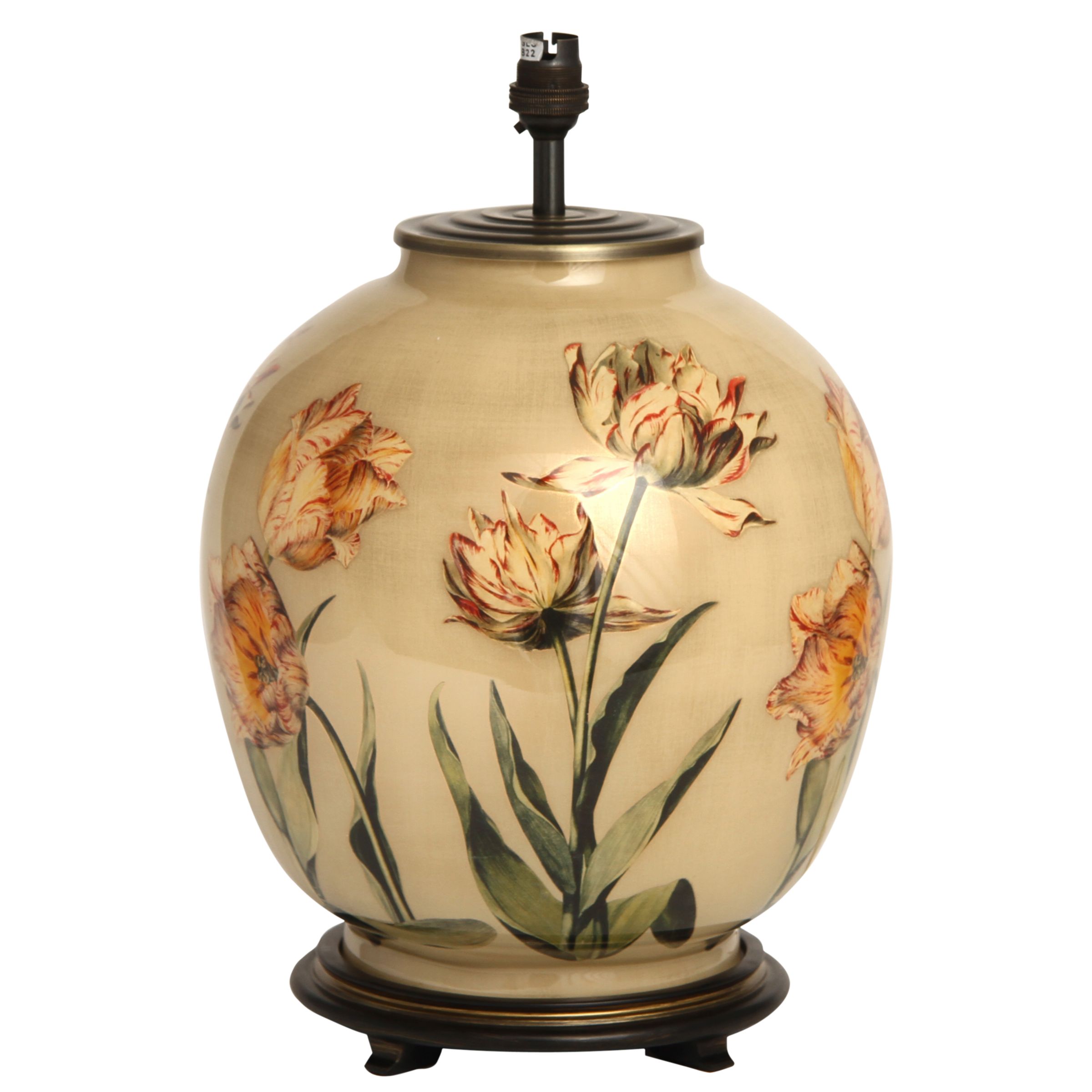 Jenny Worrall Sievert Tulip Glass Lamp Base, Large at John Lewis