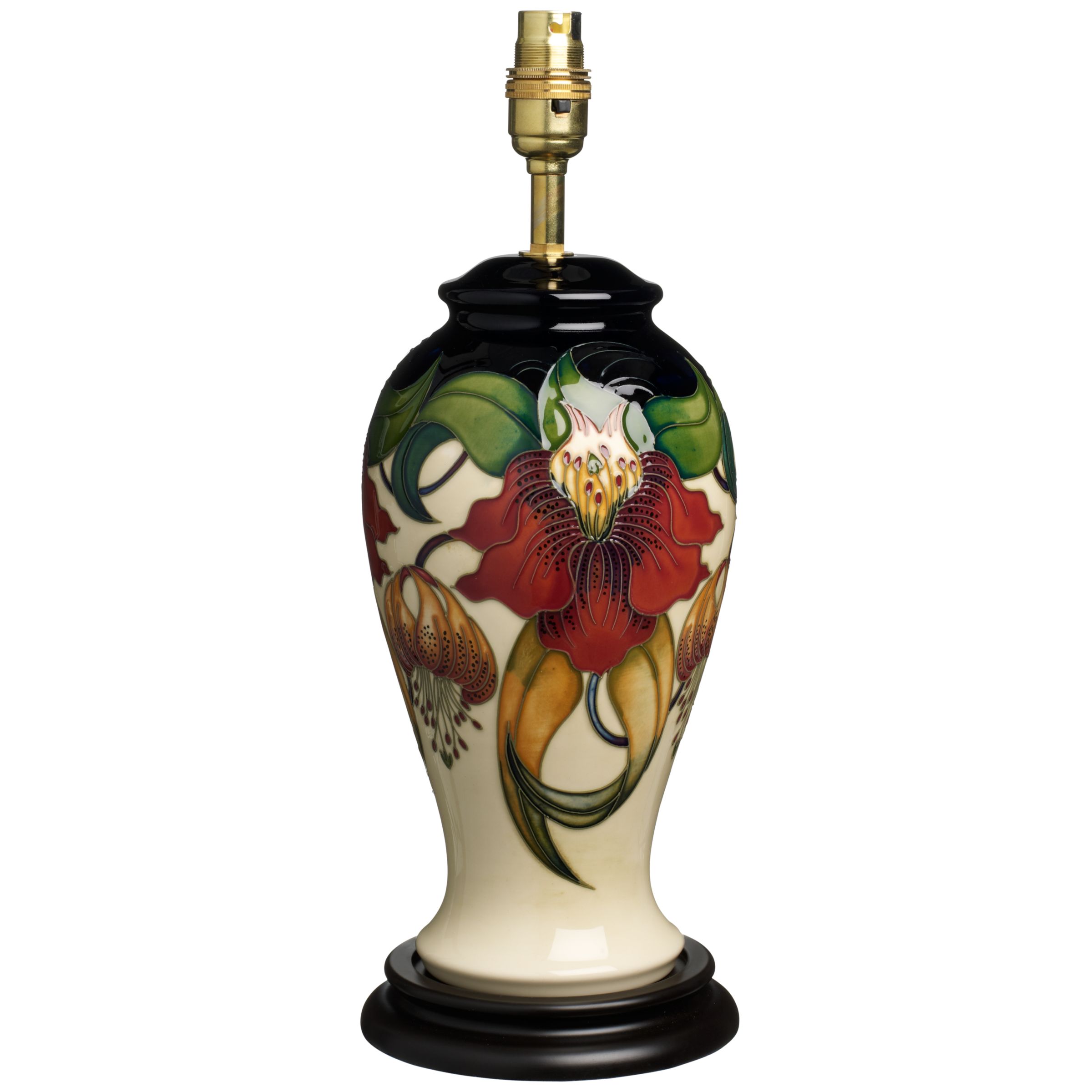 Moorcroft Anna Lily Lamp Base at JohnLewis