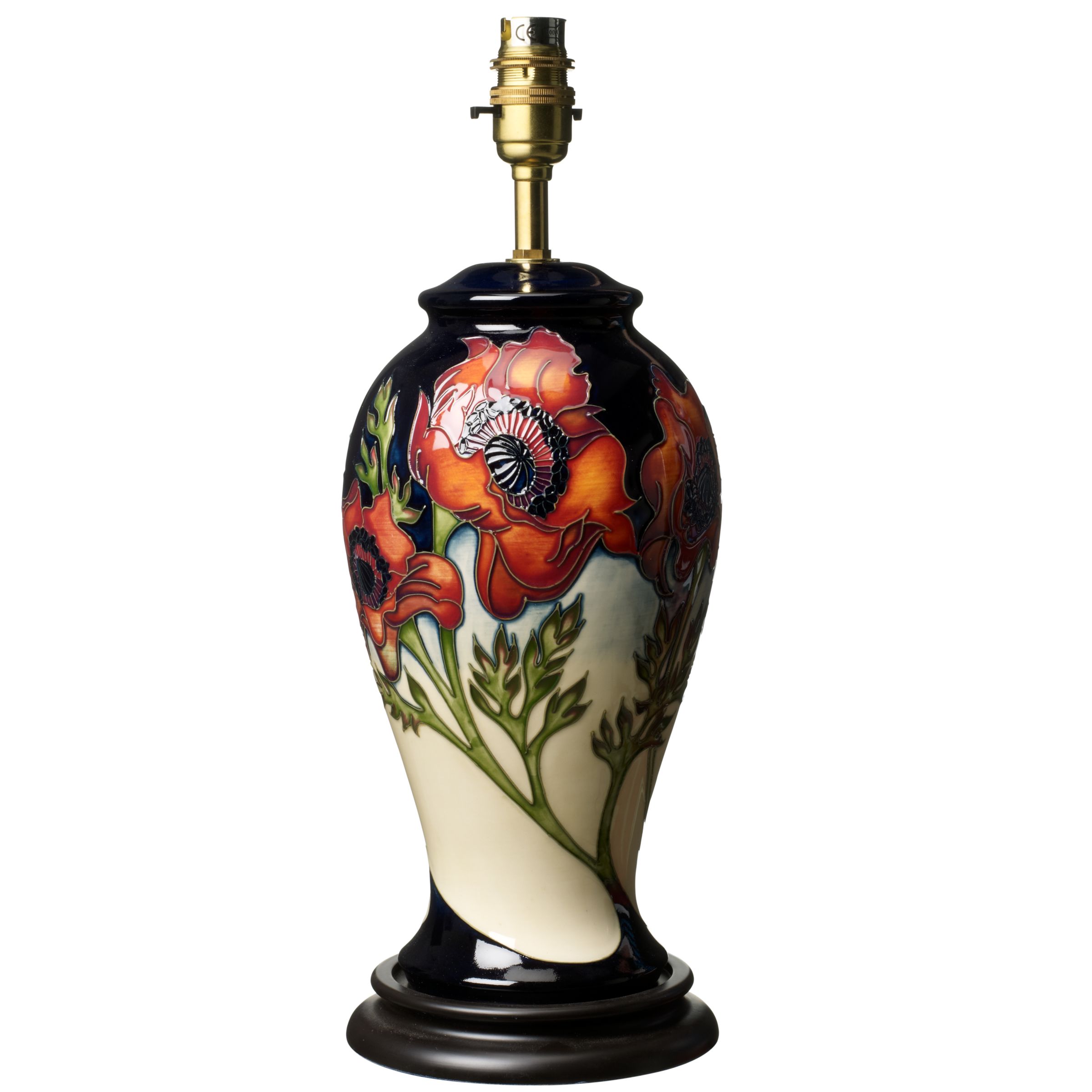 Moorcroft Freedom Fields Lamp Base at John Lewis