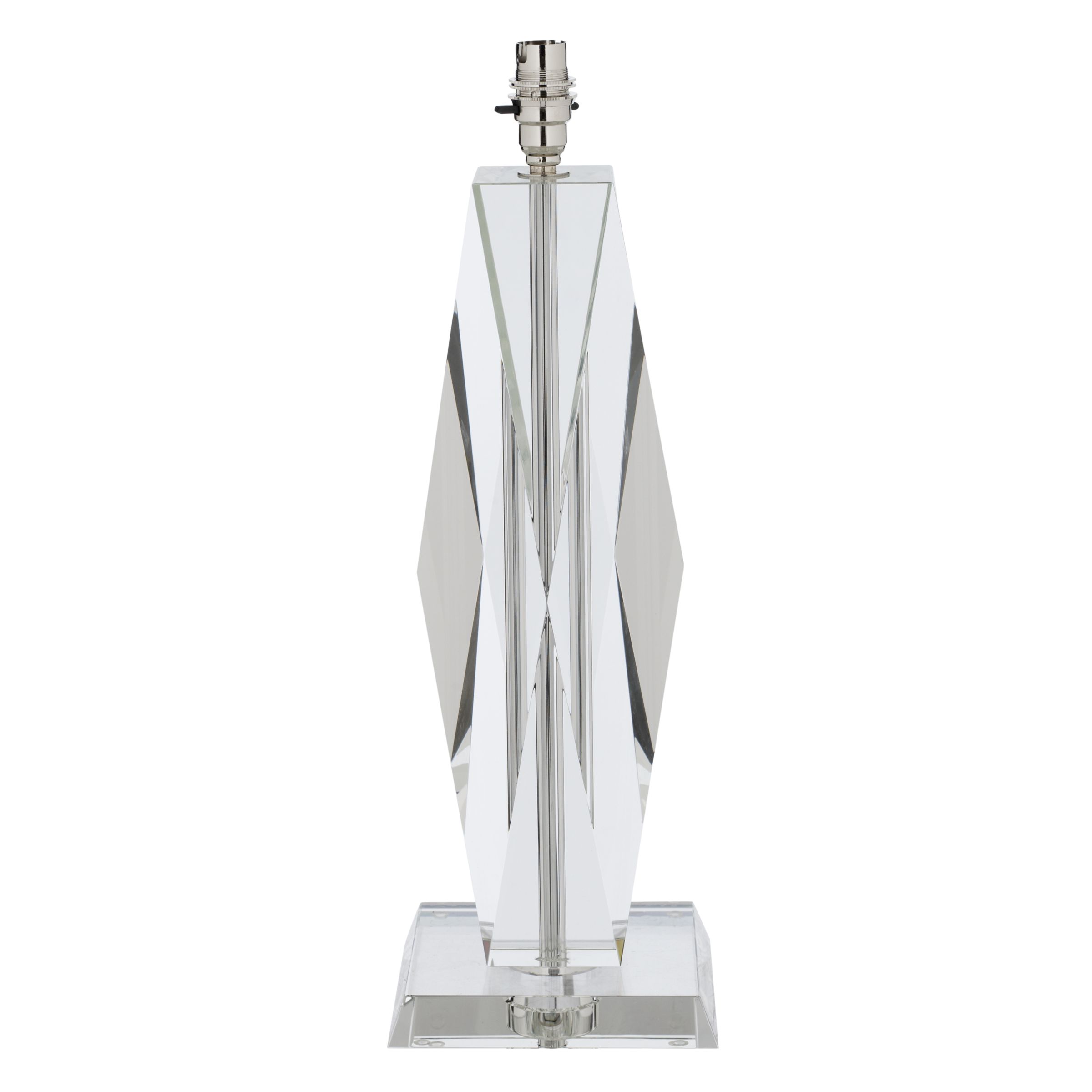 John Lewis Crystal Obelisk Lamp Base at John Lewis