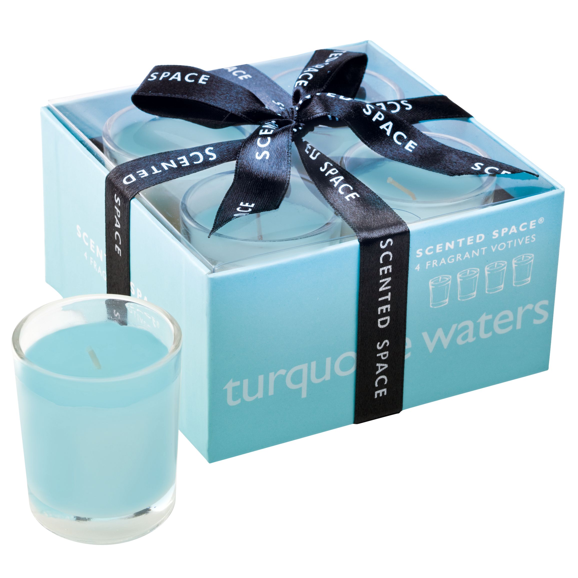 Spaceform Votive Set, Turquoise Waters