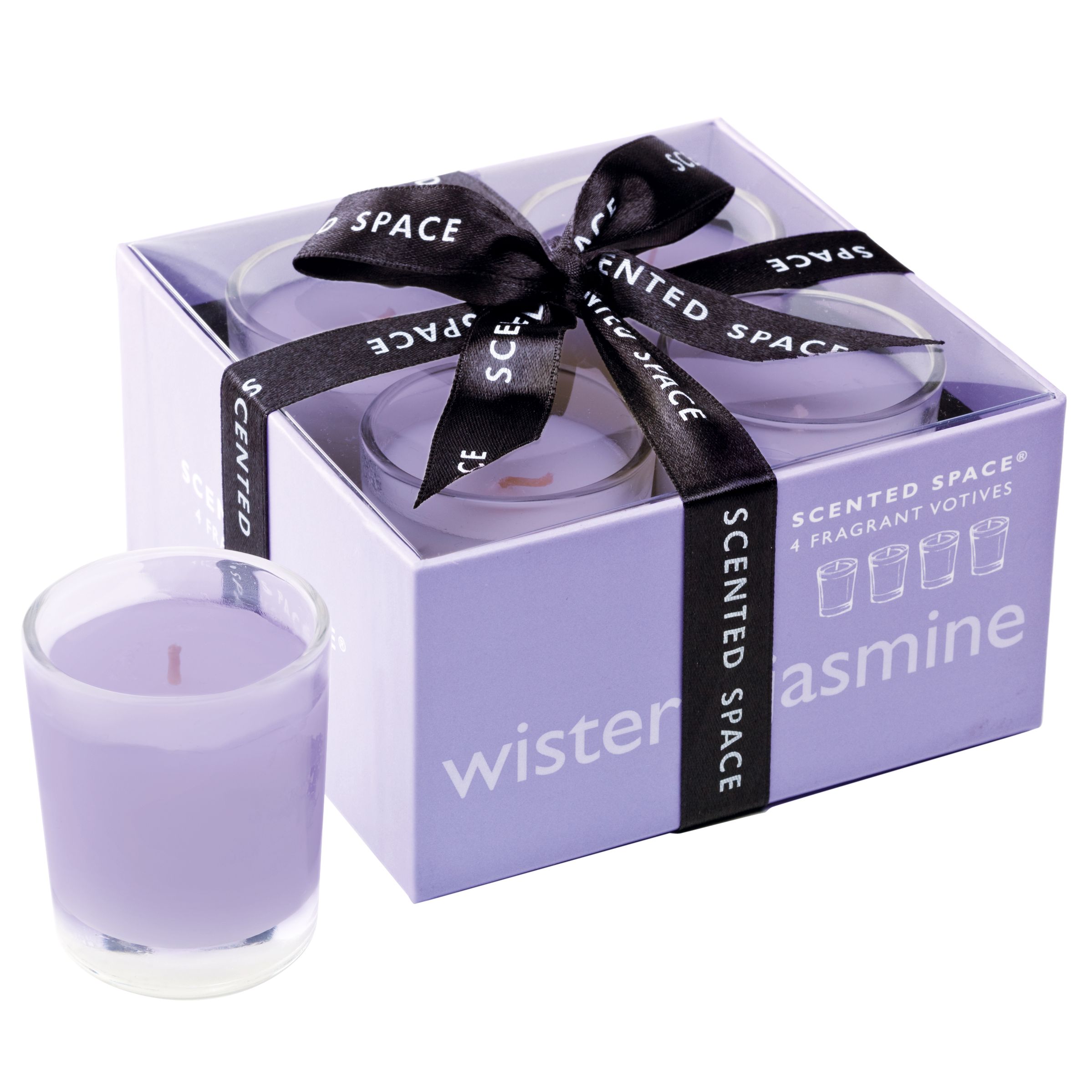 Spaceform Votive Set, Wisteria Jasmine