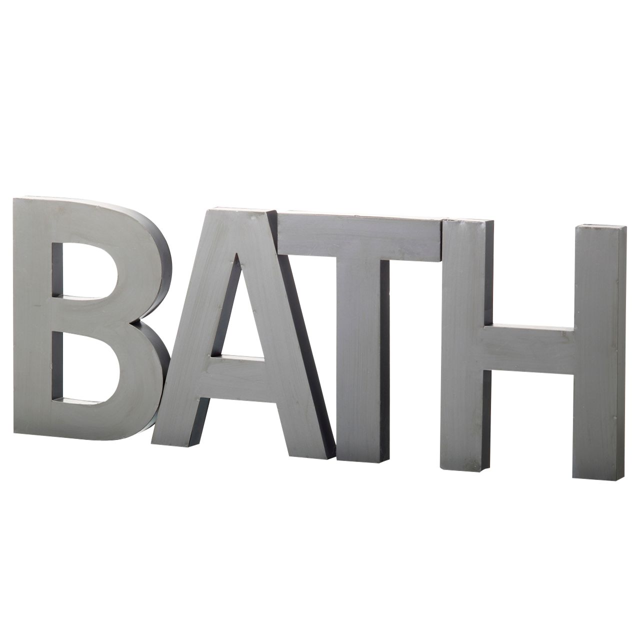 'Bath' Decorative Letters