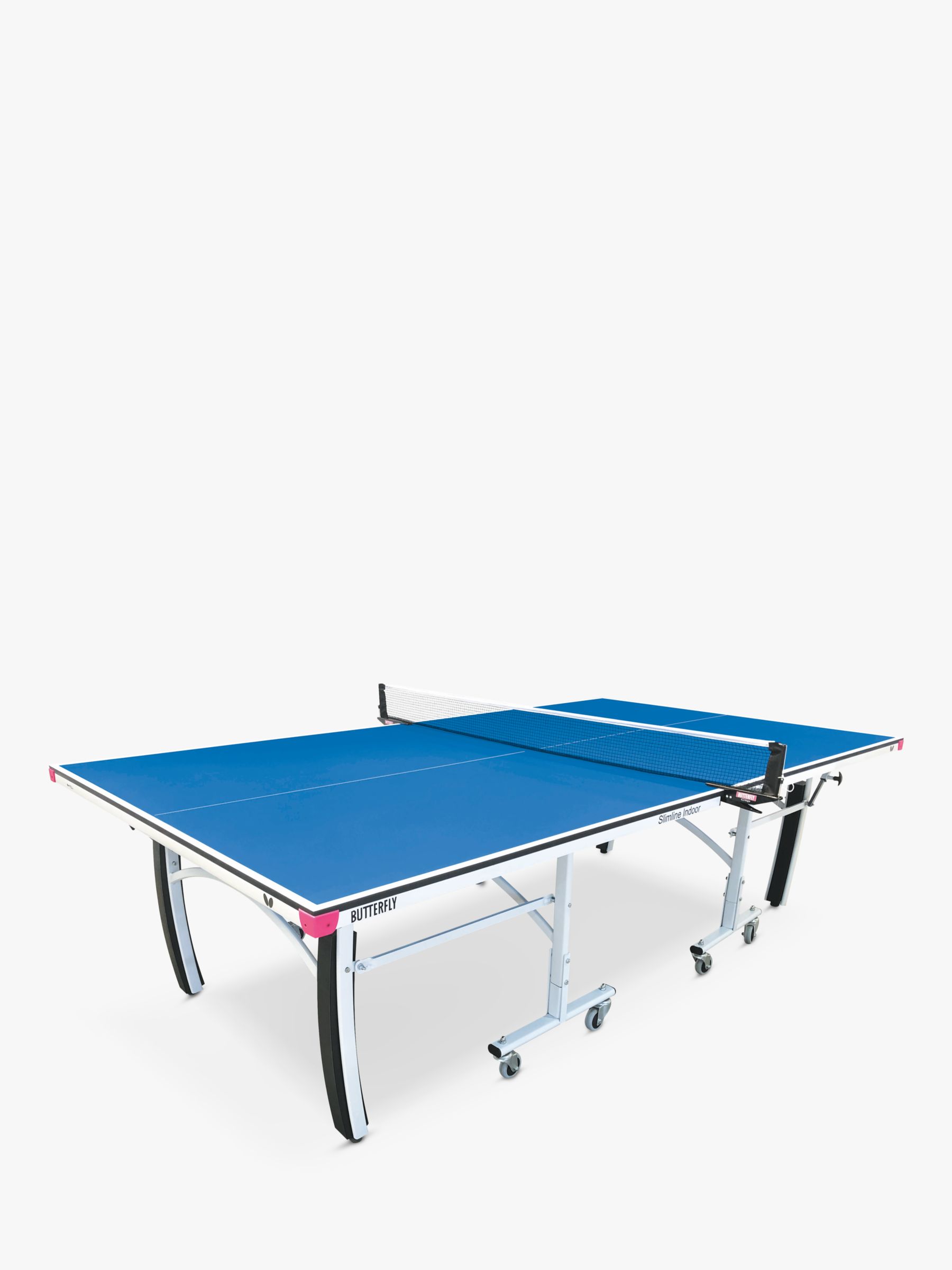 Butterfly Slimline Indoor Table Tennis Table, Green at John Lewis