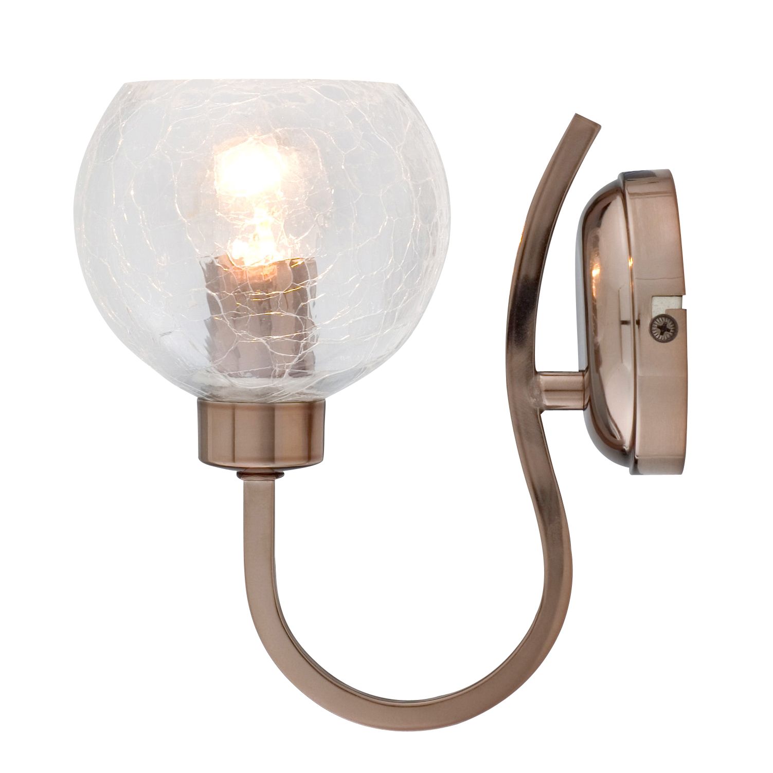 John Lewis Tirenzo Wall Light, Bronze, 1 Arm