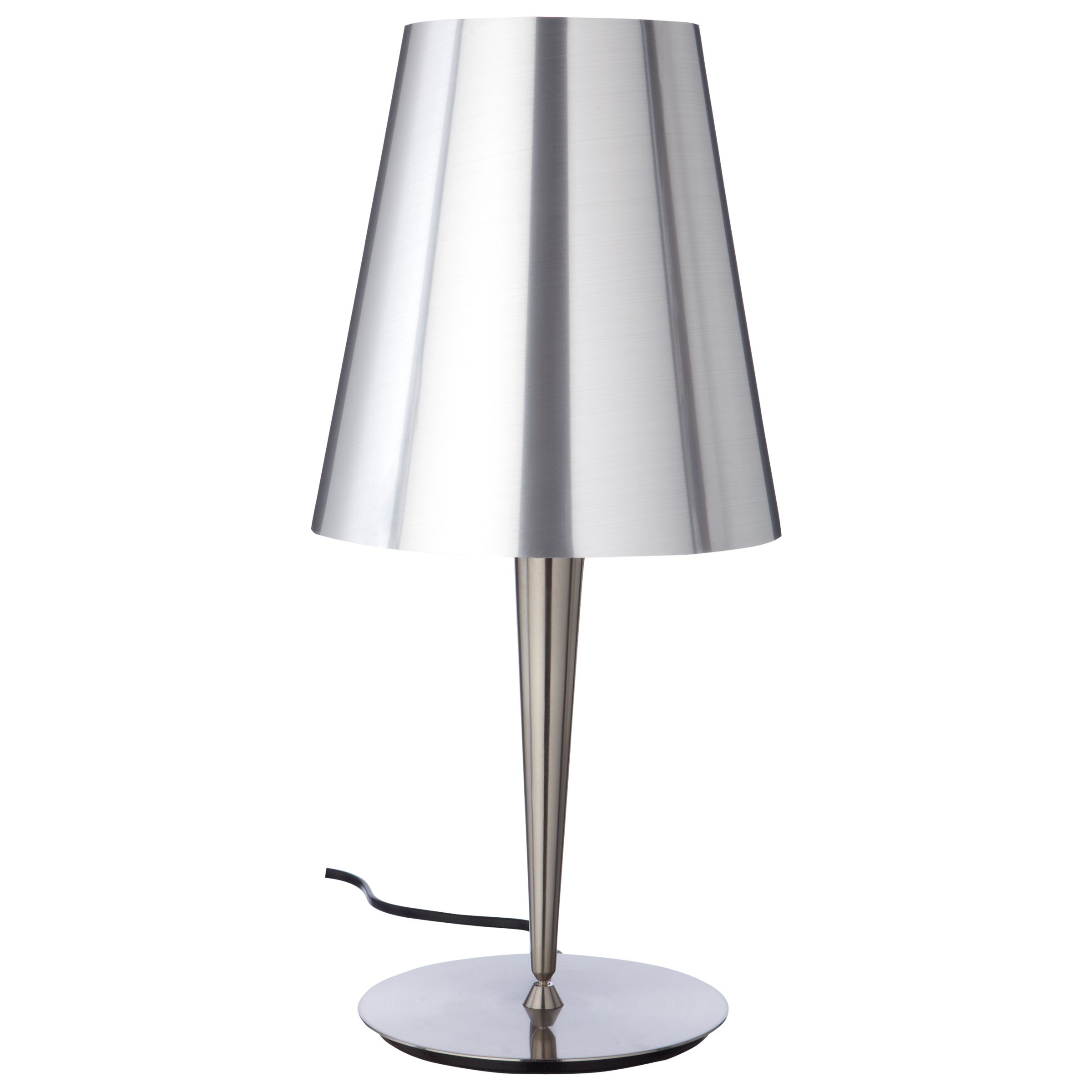 John Lewis Aimee Table Lamp, Chrome