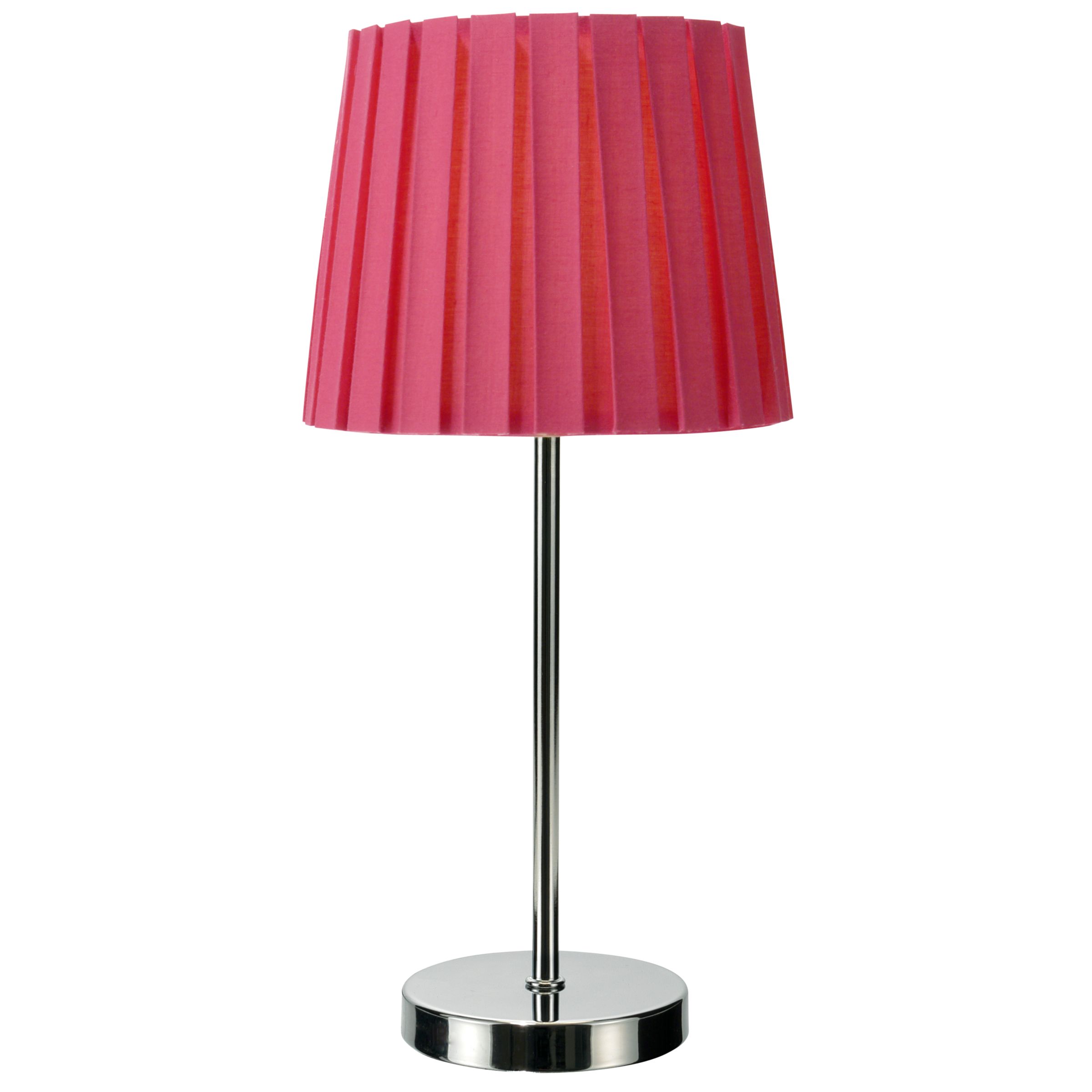 John Lewis Sunita Table Lamp, Pink
