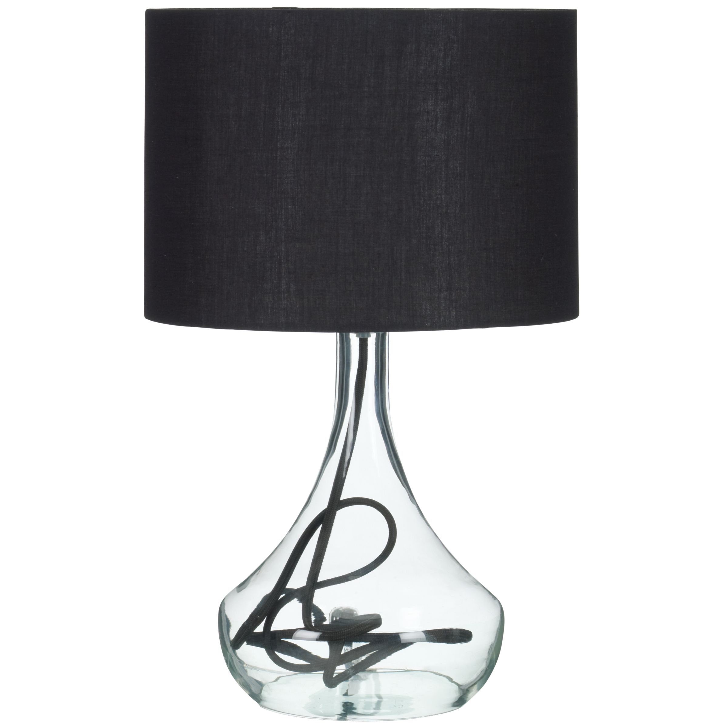 John Lewis Jolie Table Lamp, Black