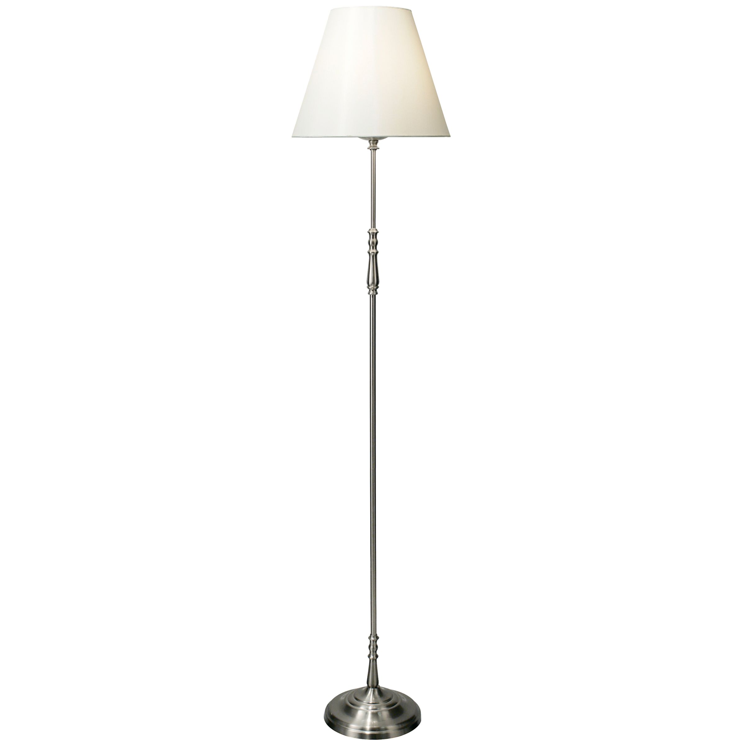 John Lewis Sloane Floor Lamp, Nickel