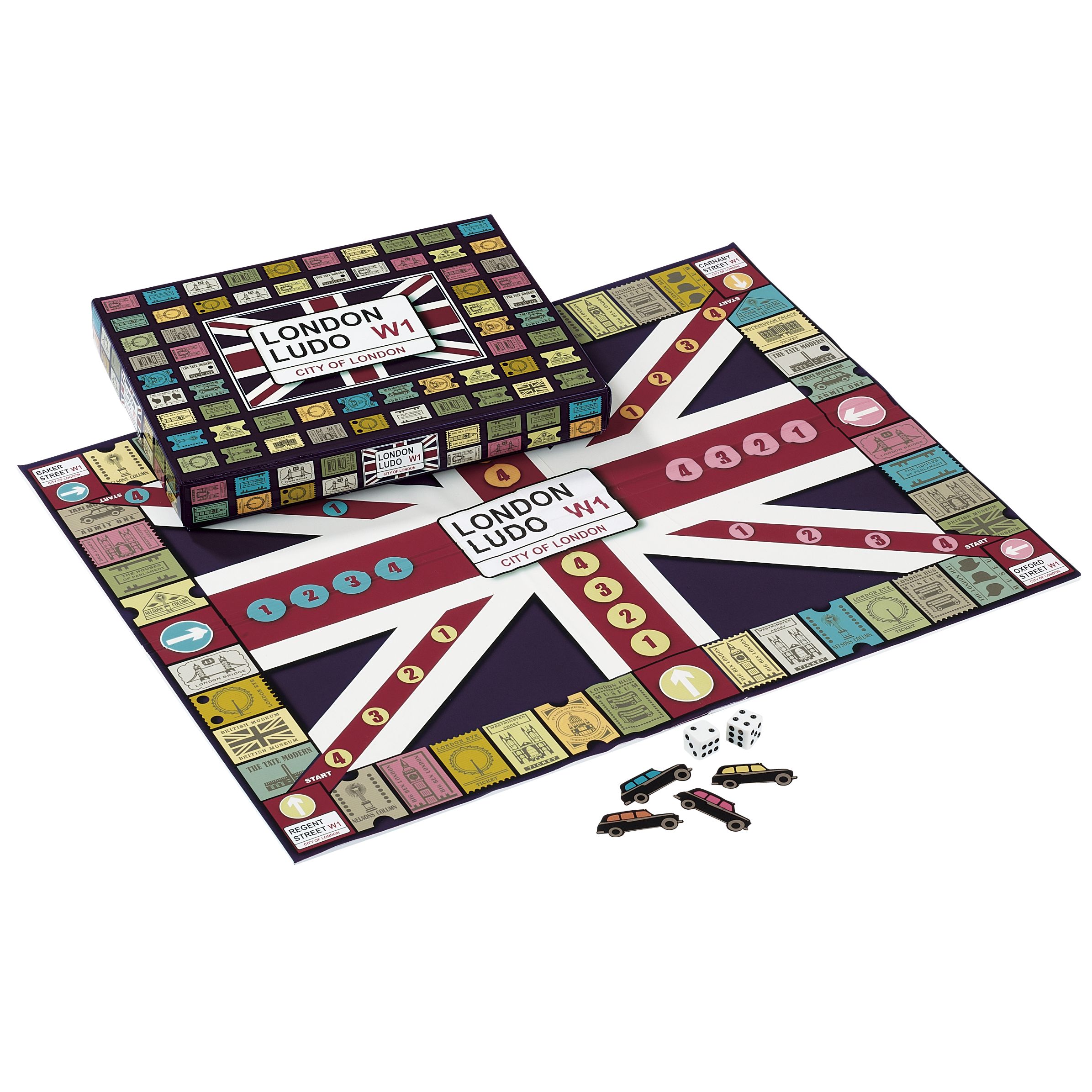 John Lewis London Ludo Board Game