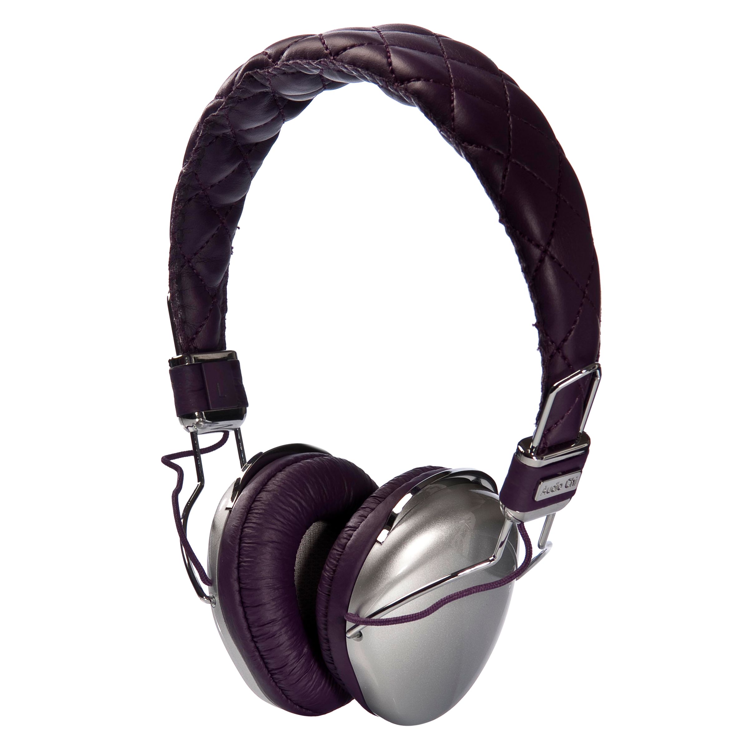 Audio Chi W3 On Ear Headphones Silver