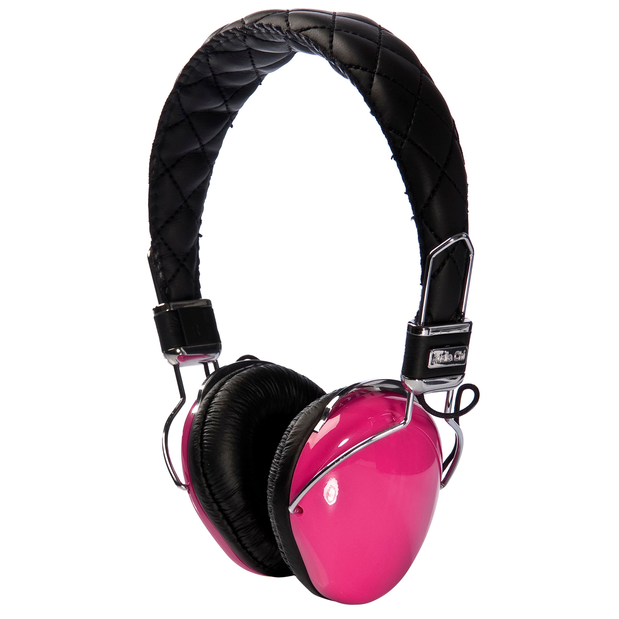 Audio Chi W6 On Ear Headphones Pink