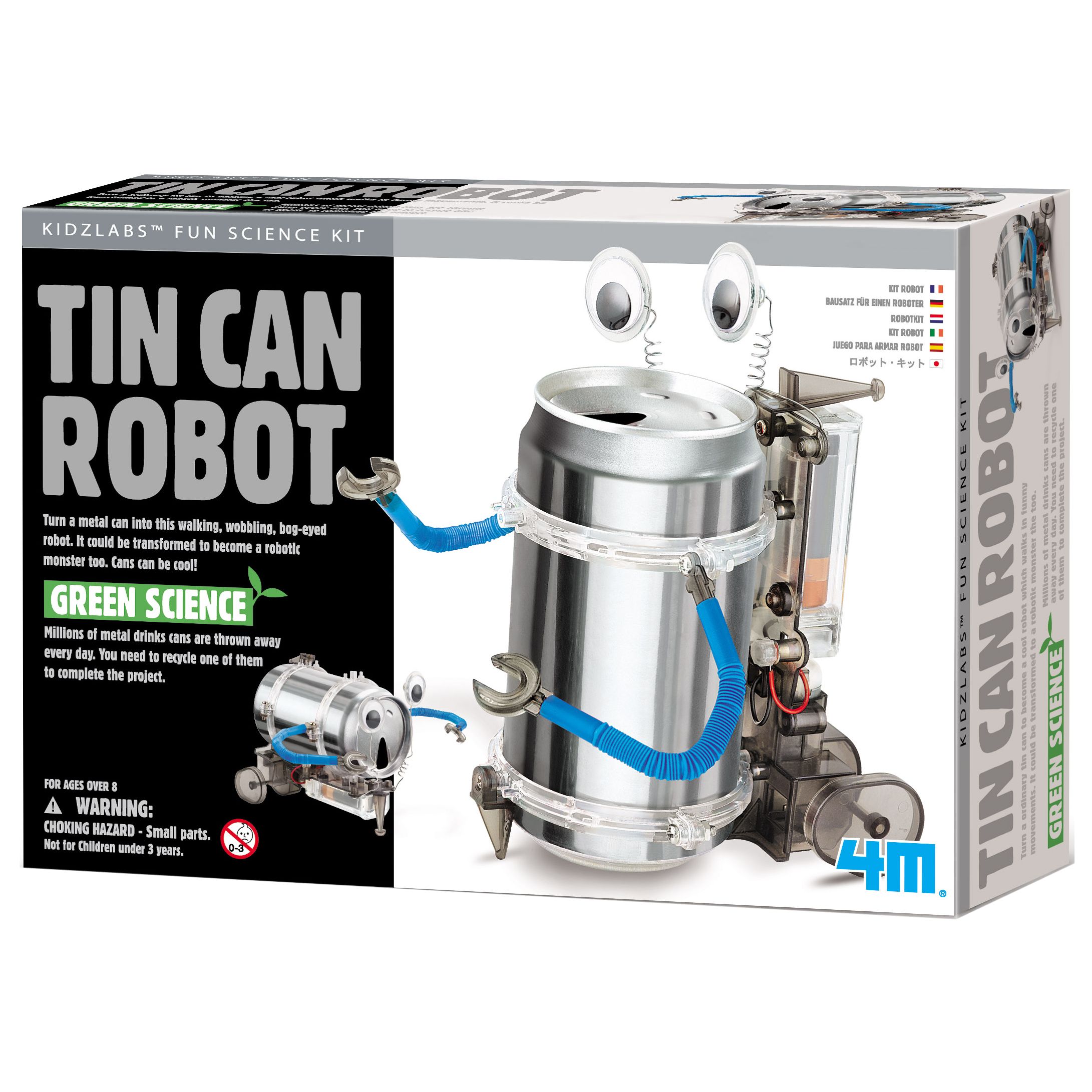 Great Gizmos Tin Can Robot