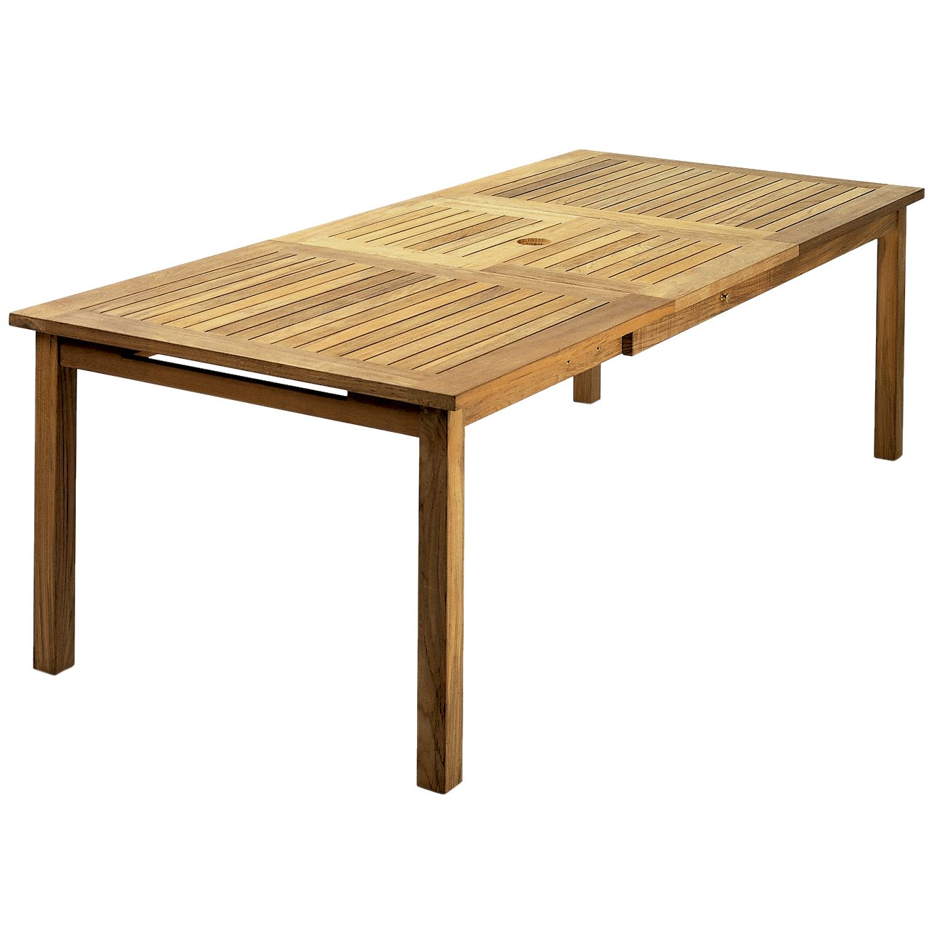 Barlow Tyrie Windsor Rectangular 6-8 Seater Extending Outdoor Dining Table, FSC Teak