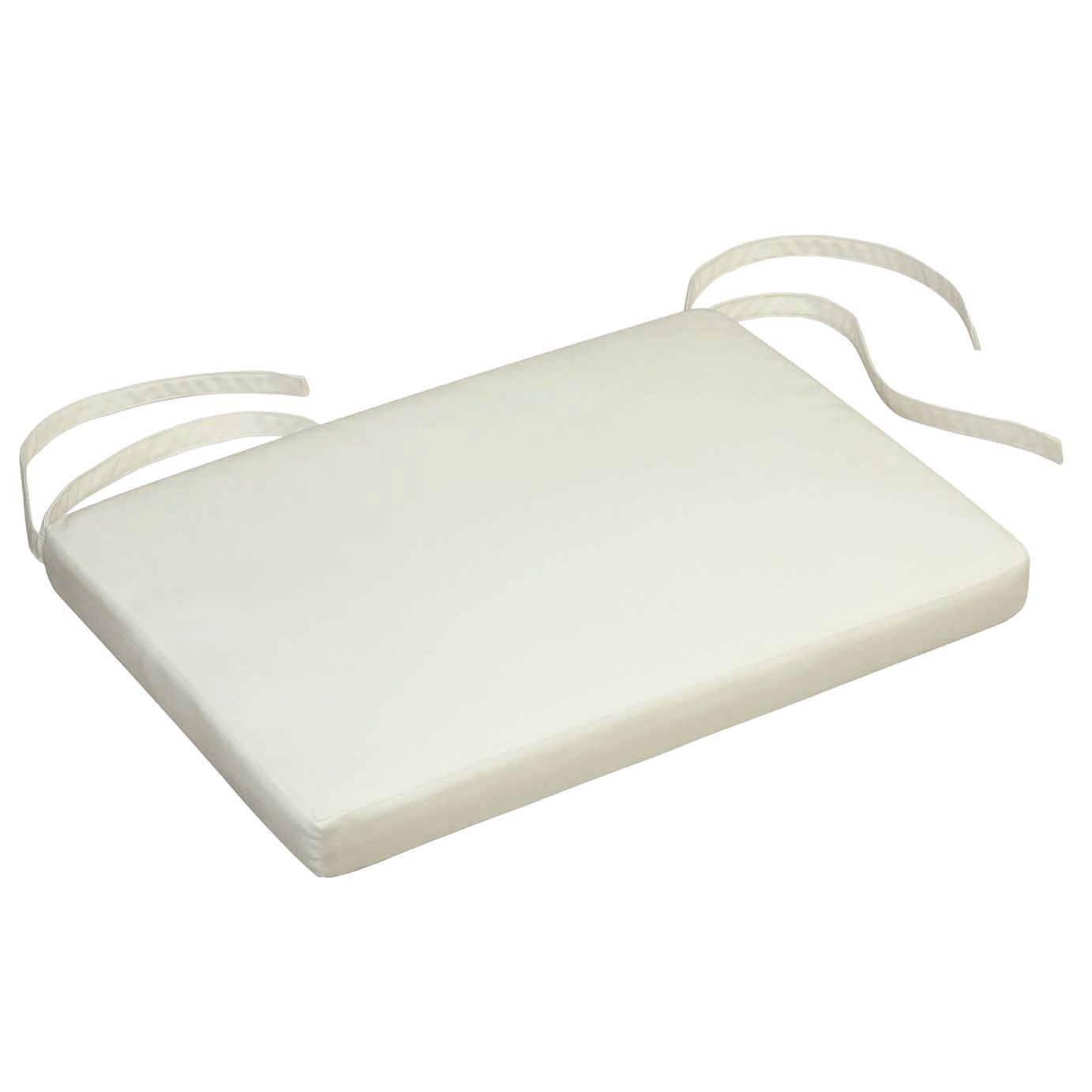 Barlow Tyrie Dining Chair Cushion, White Sands