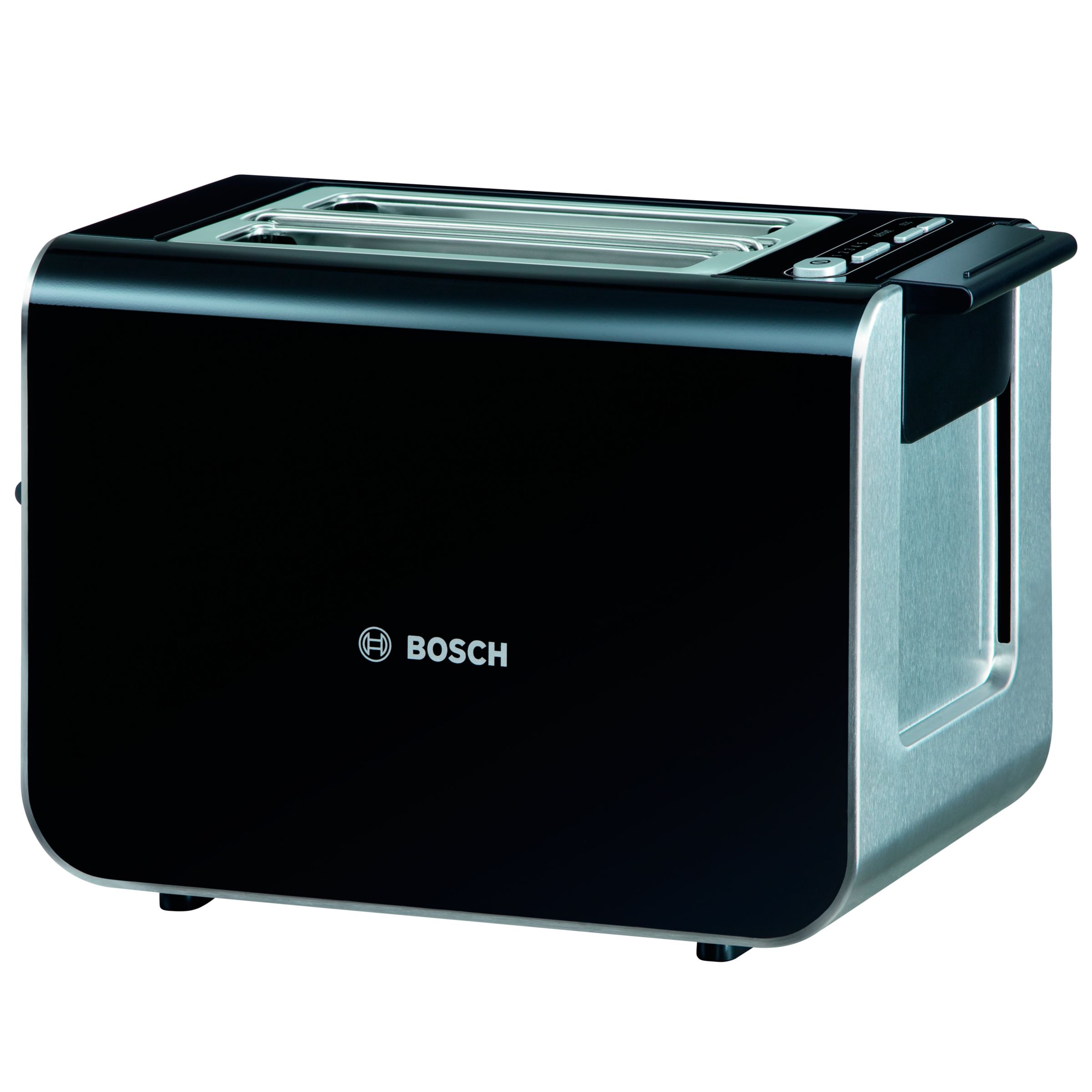 Bosch Styline TAT8613GB Toaster, 2-Slice, Black