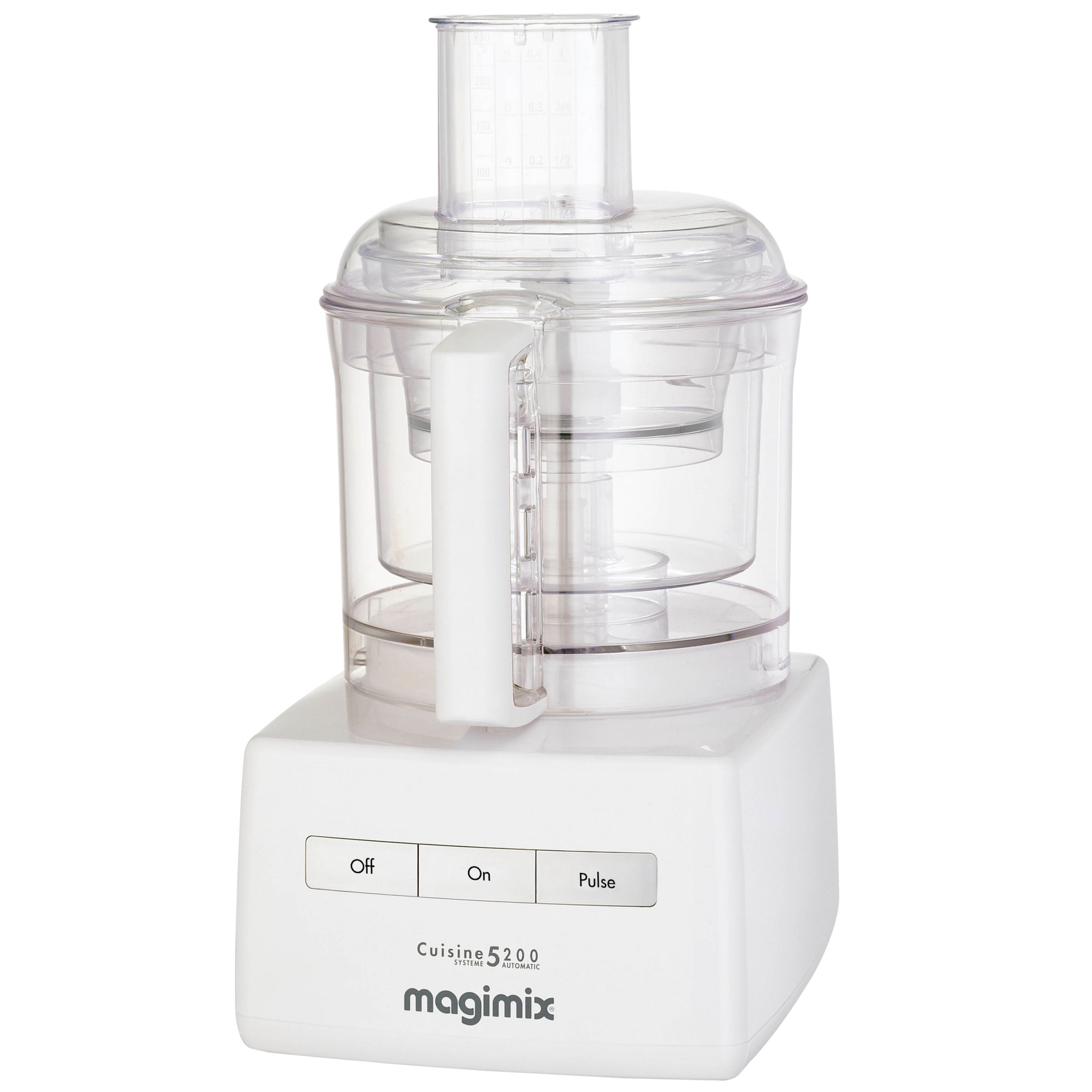 Magimix 5200 BlenderMix Food Processor, White at John Lewis