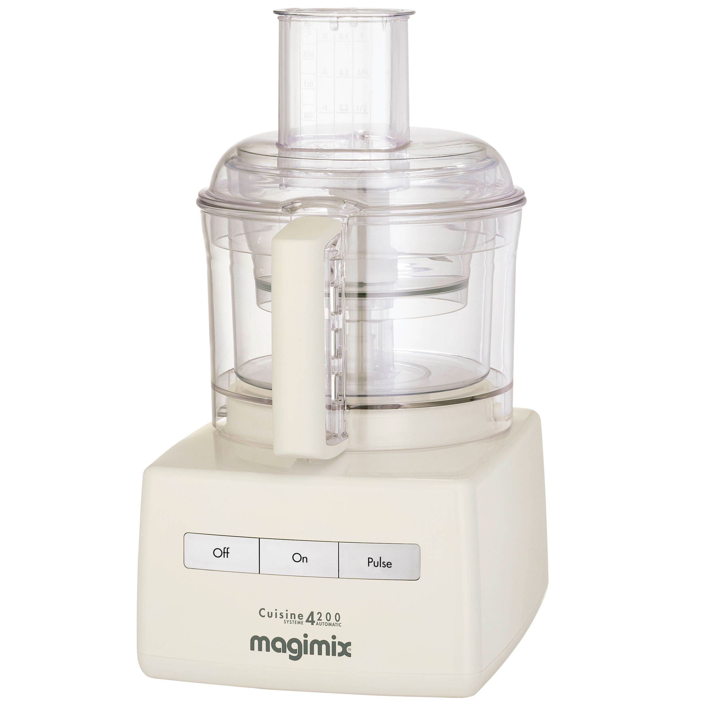 Magimix 4200 BlenderMix Food Processor, Cream at John Lewis