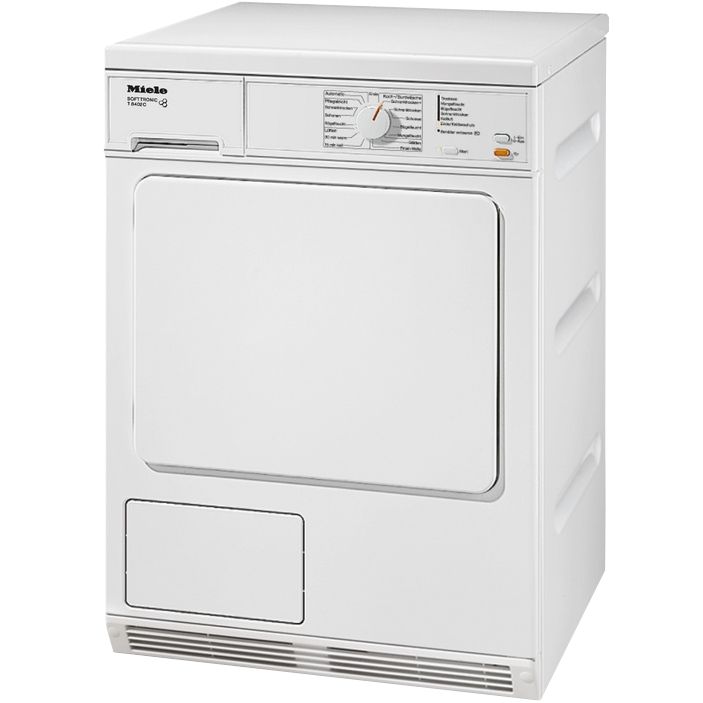 Miele T8402C Condenser Tumble Dryer, White at John Lewis
