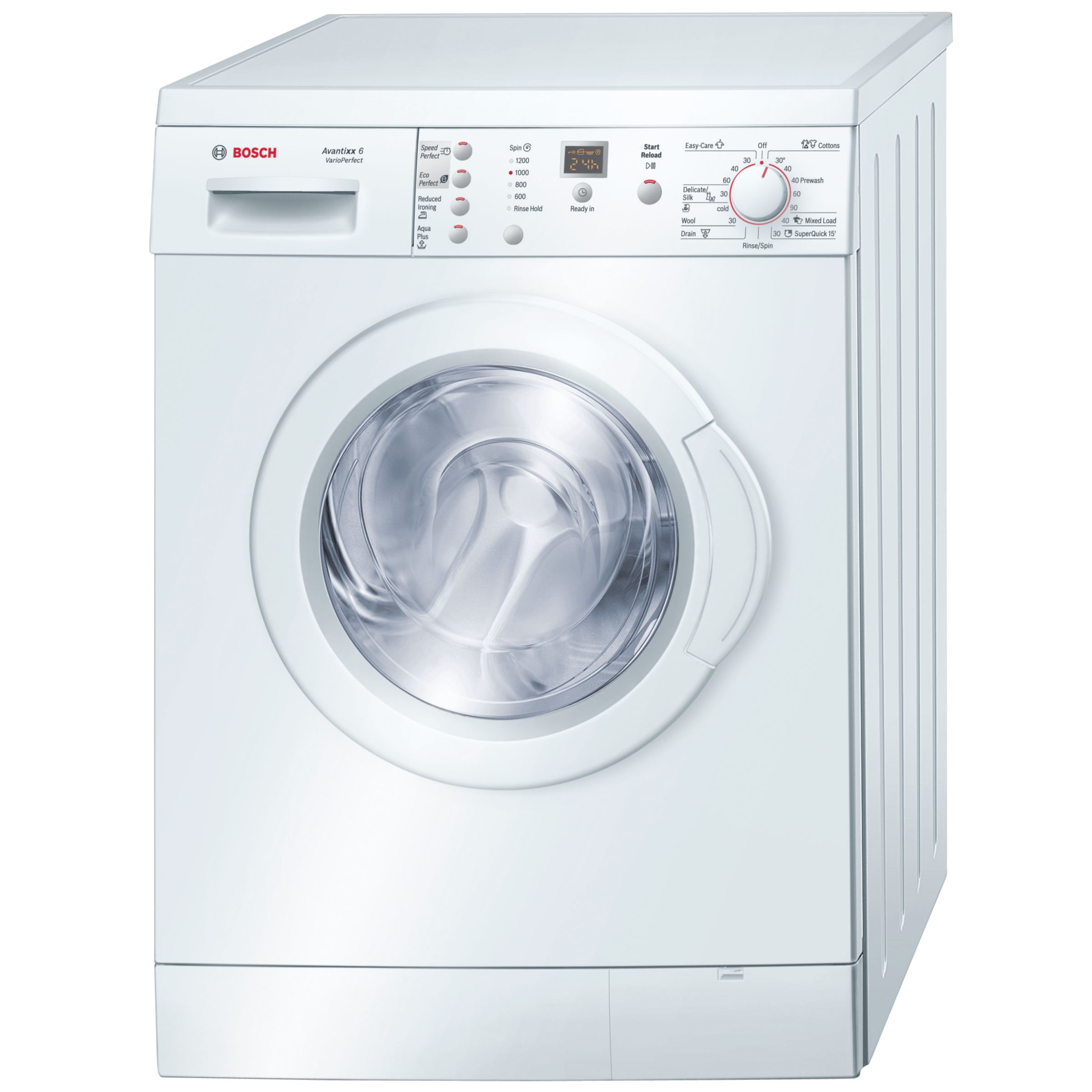 Bosch Avantixx WAE24366GB Washing Machine, White at John Lewis