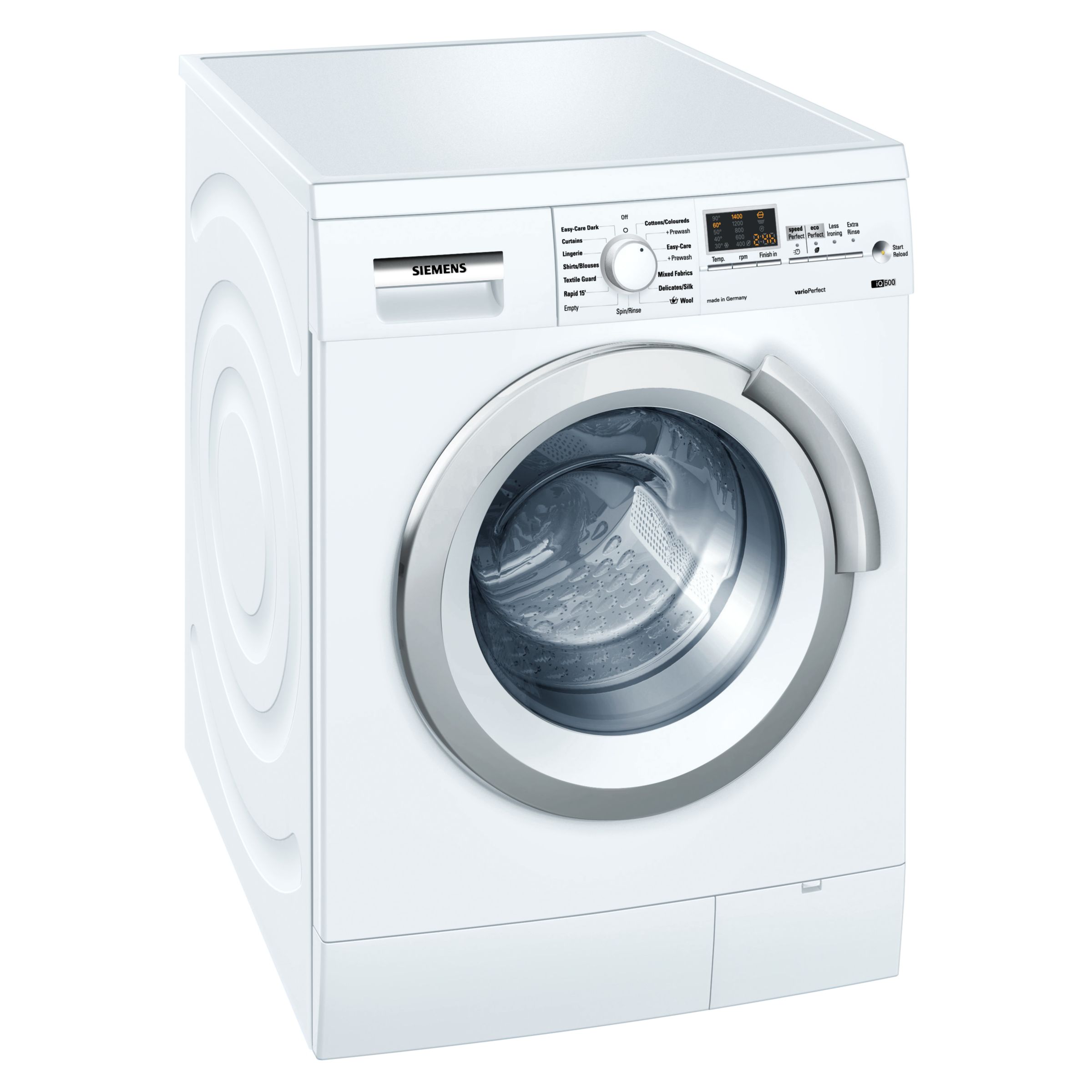 Siemens WM14S495GB Washing Machine, White at John Lewis