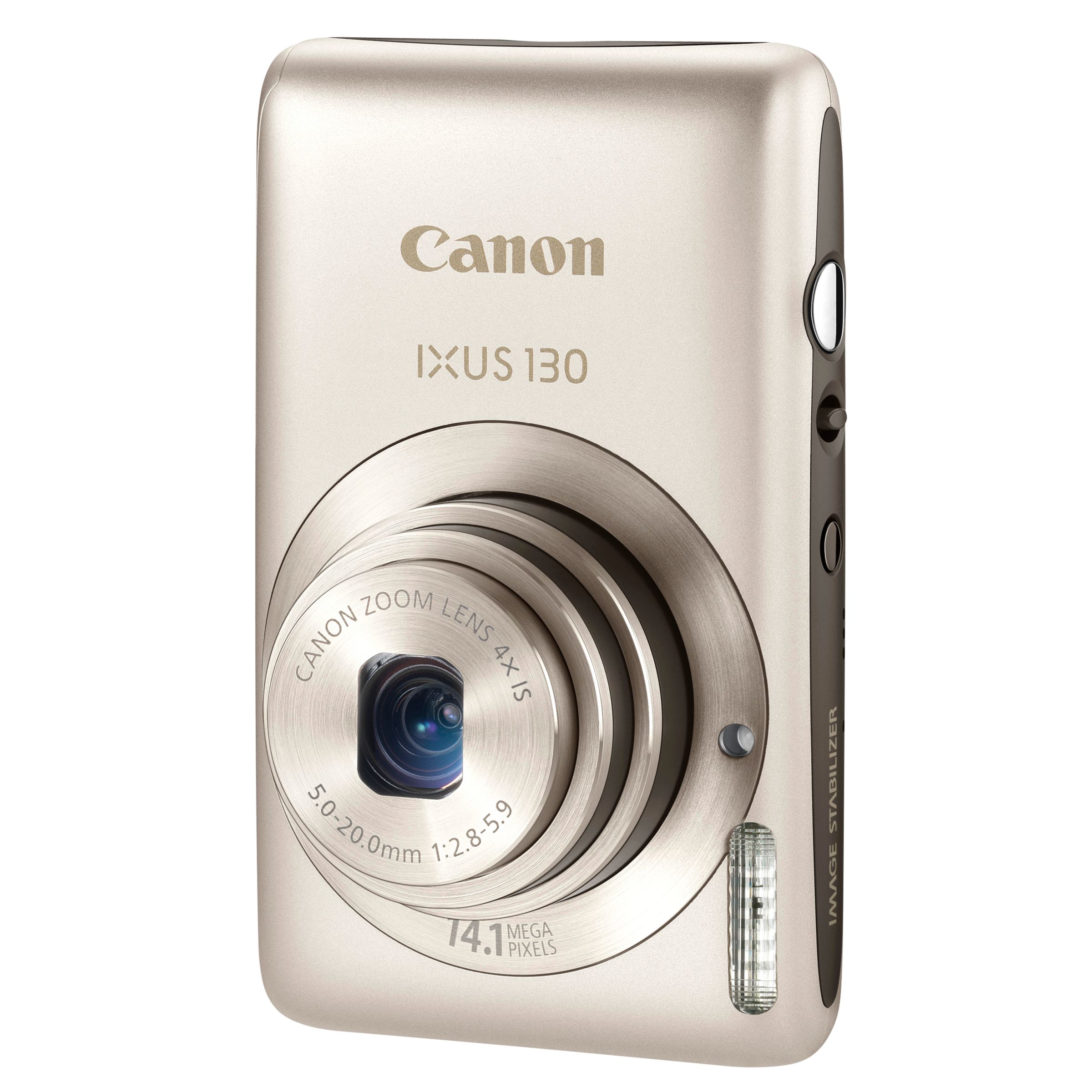 Canon IXUS 130 Digital Camera, Silver