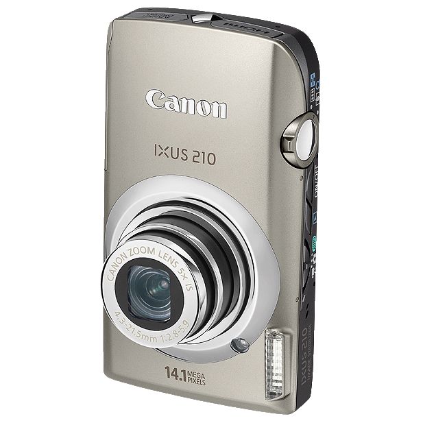 Canon IXUS 210IS Digital Camera, Silver at John Lewis