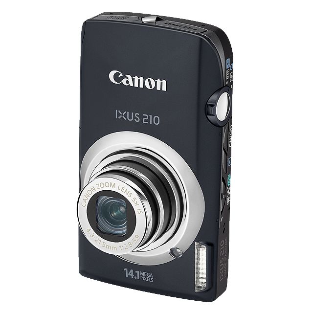 Canon IXUS 210IS Digital Camera, Black at John Lewis