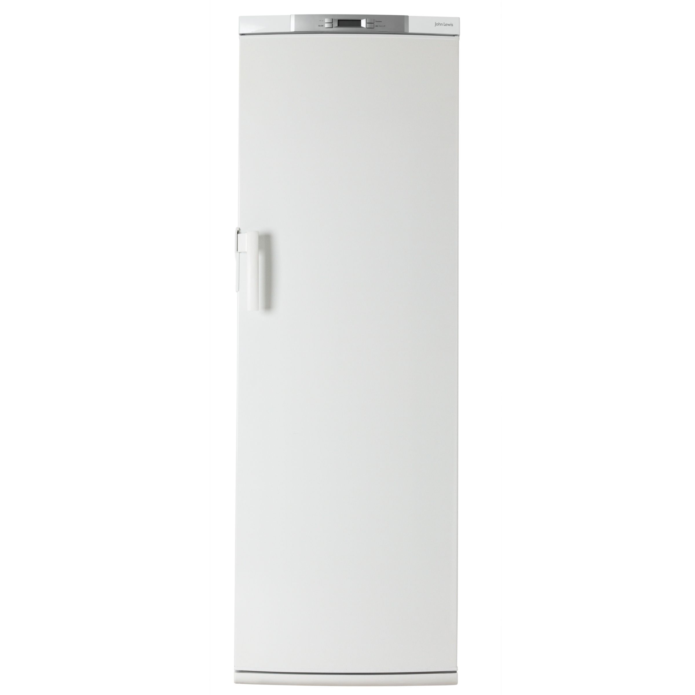 John Lewis JLFZW1812 Tall Freezer, White at John Lewis