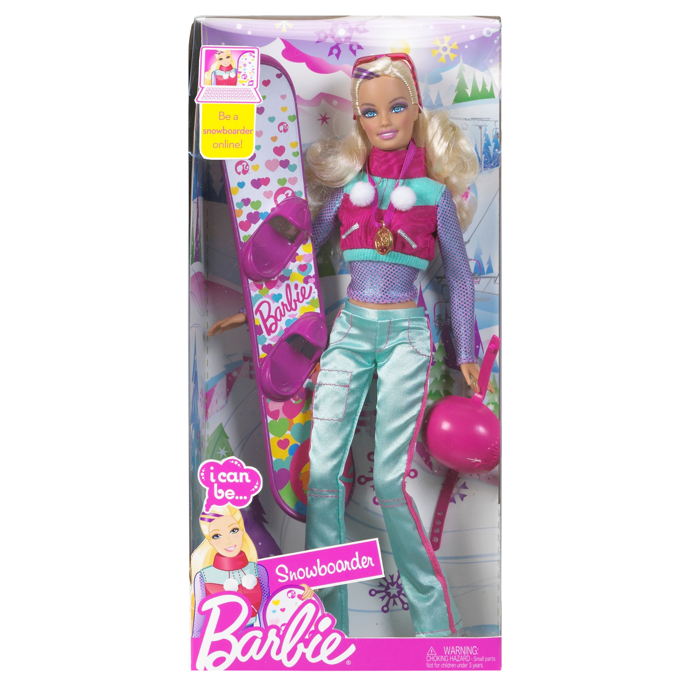 Mattel Barbie I Can Be... Snowboarder