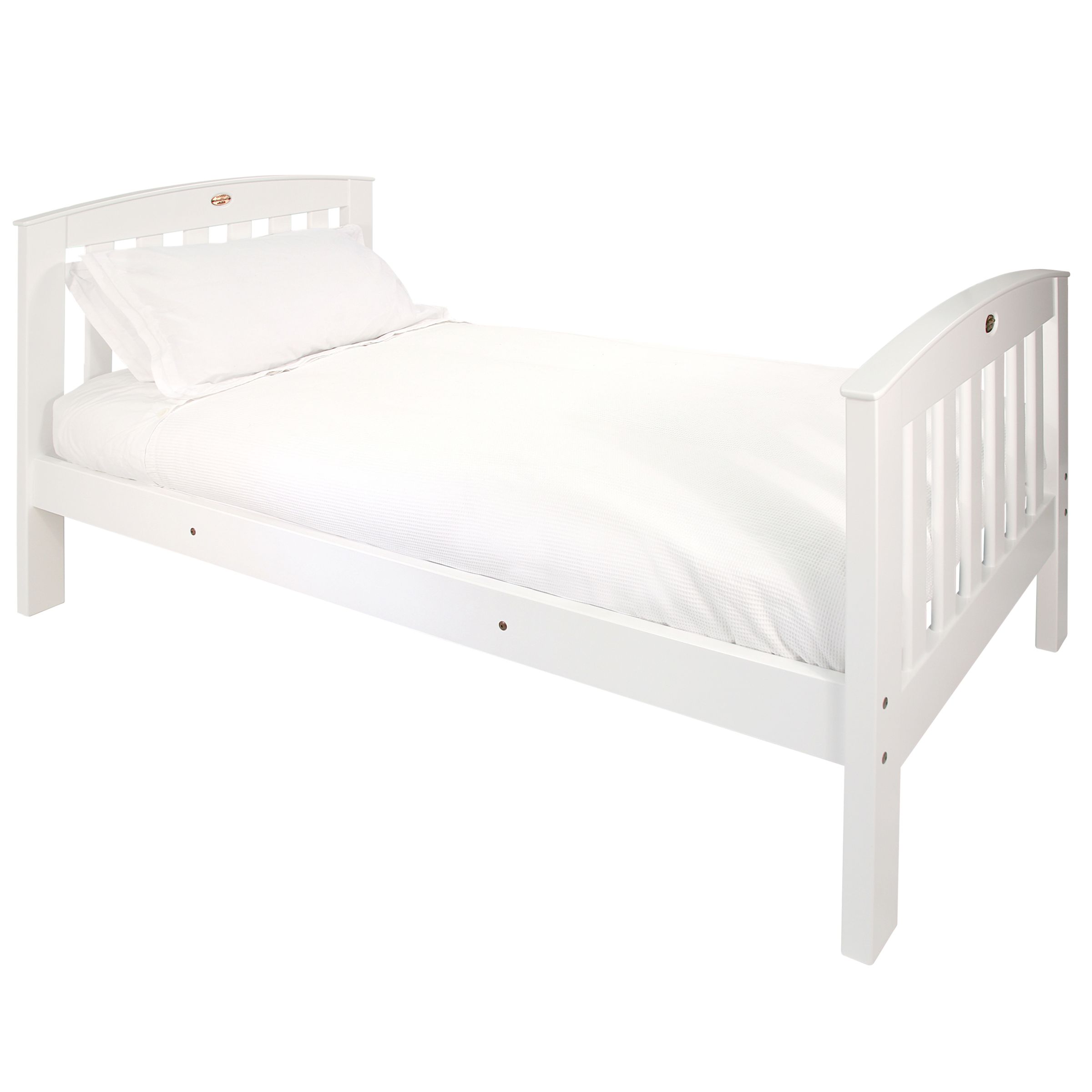 Classic Single Bedstead, White