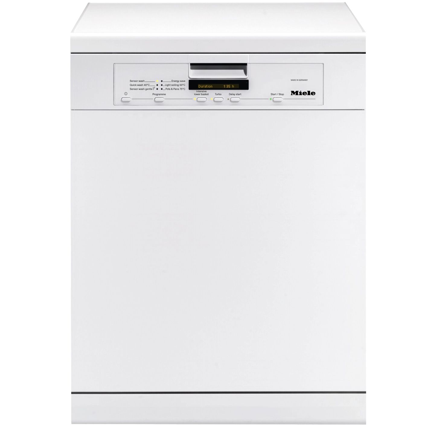 Miele G5500SC Dishwasher, White at John Lewis