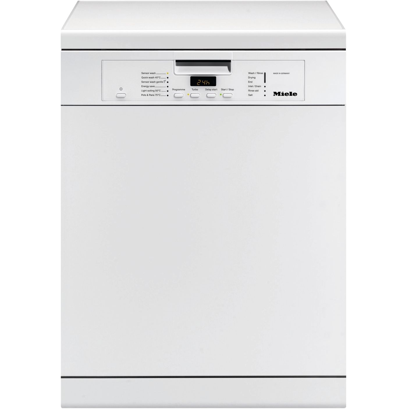 Miele G5100SC Dishwasher, White at John Lewis
