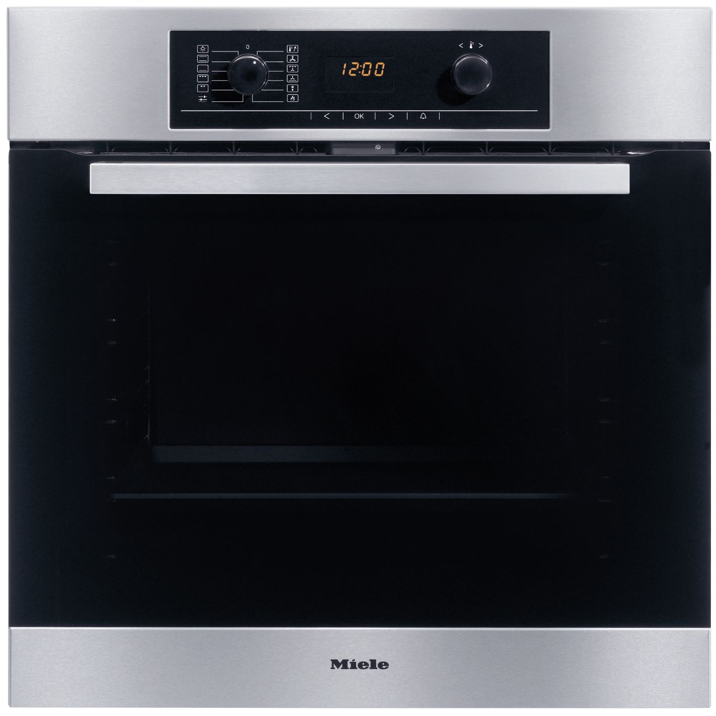 Miele H5240BP Single Electric Oven, Stainless Steel at John Lewis
