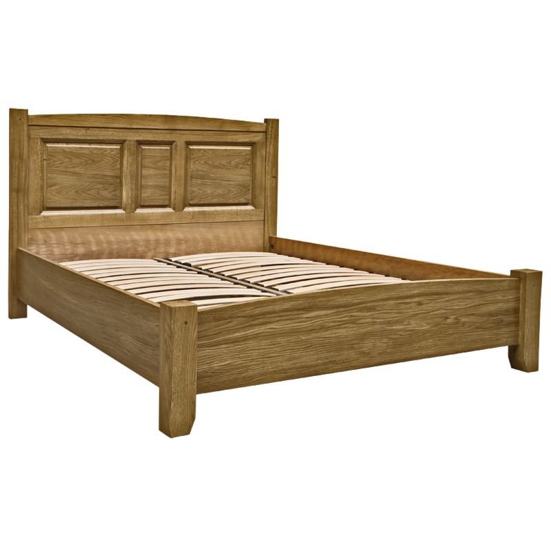 John Lewis Ardennes Low End Bedstead, Super Kingsize, Cognac at John Lewis