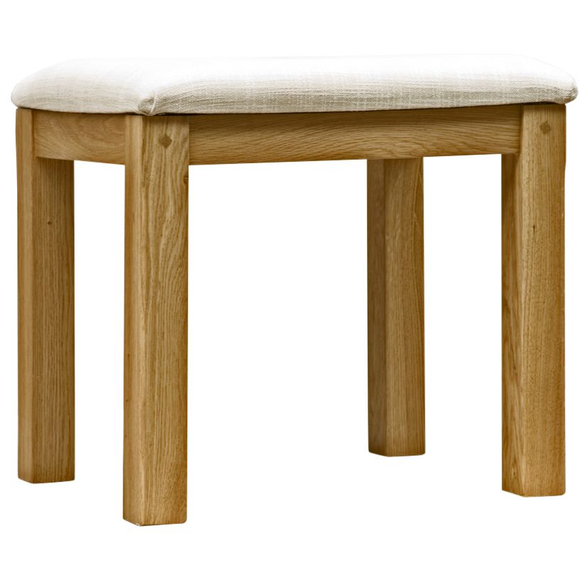 John Lewis Ardennes Dressing Table Stool, Sarlat at John Lewis