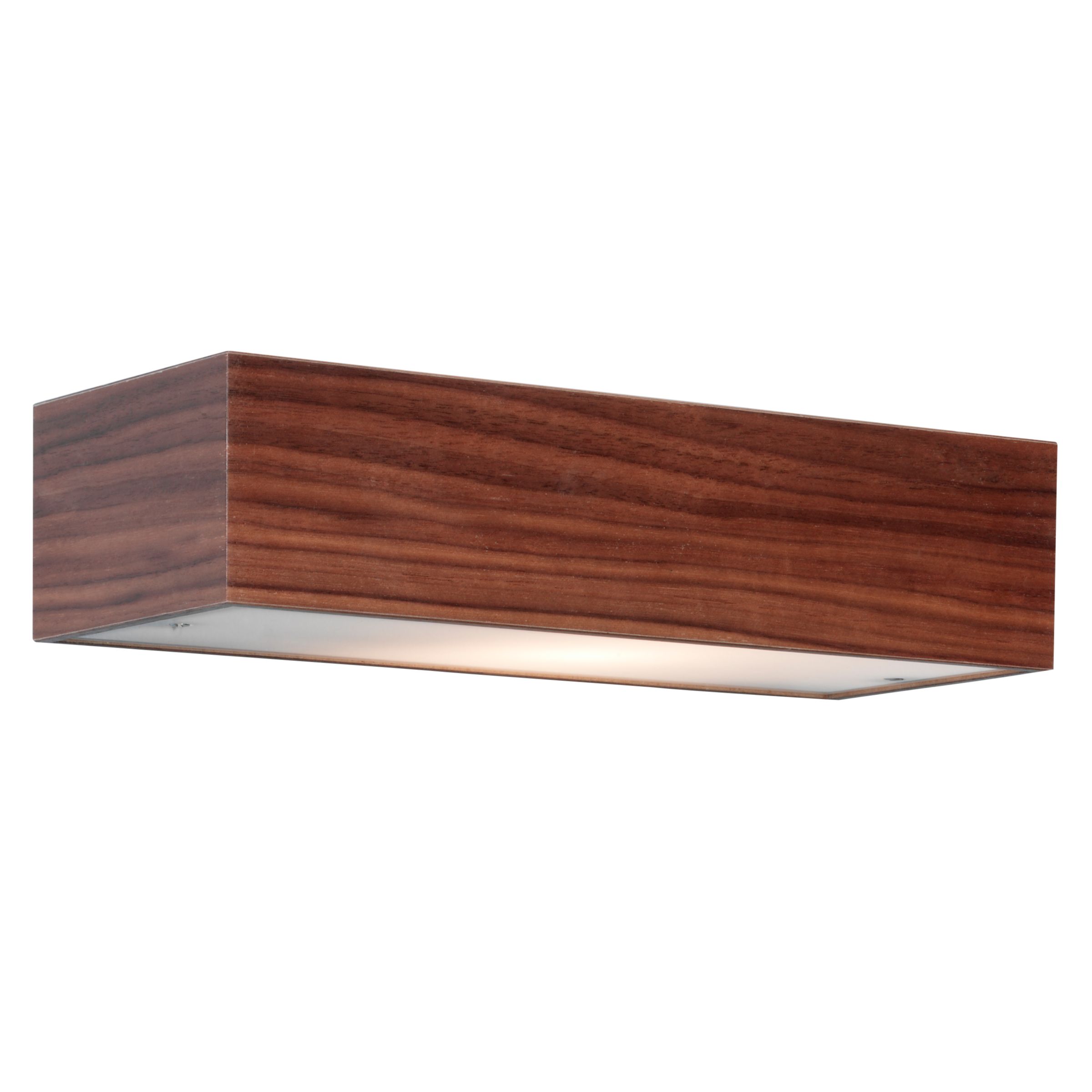 John Lewis Walnut Slim Wall Light