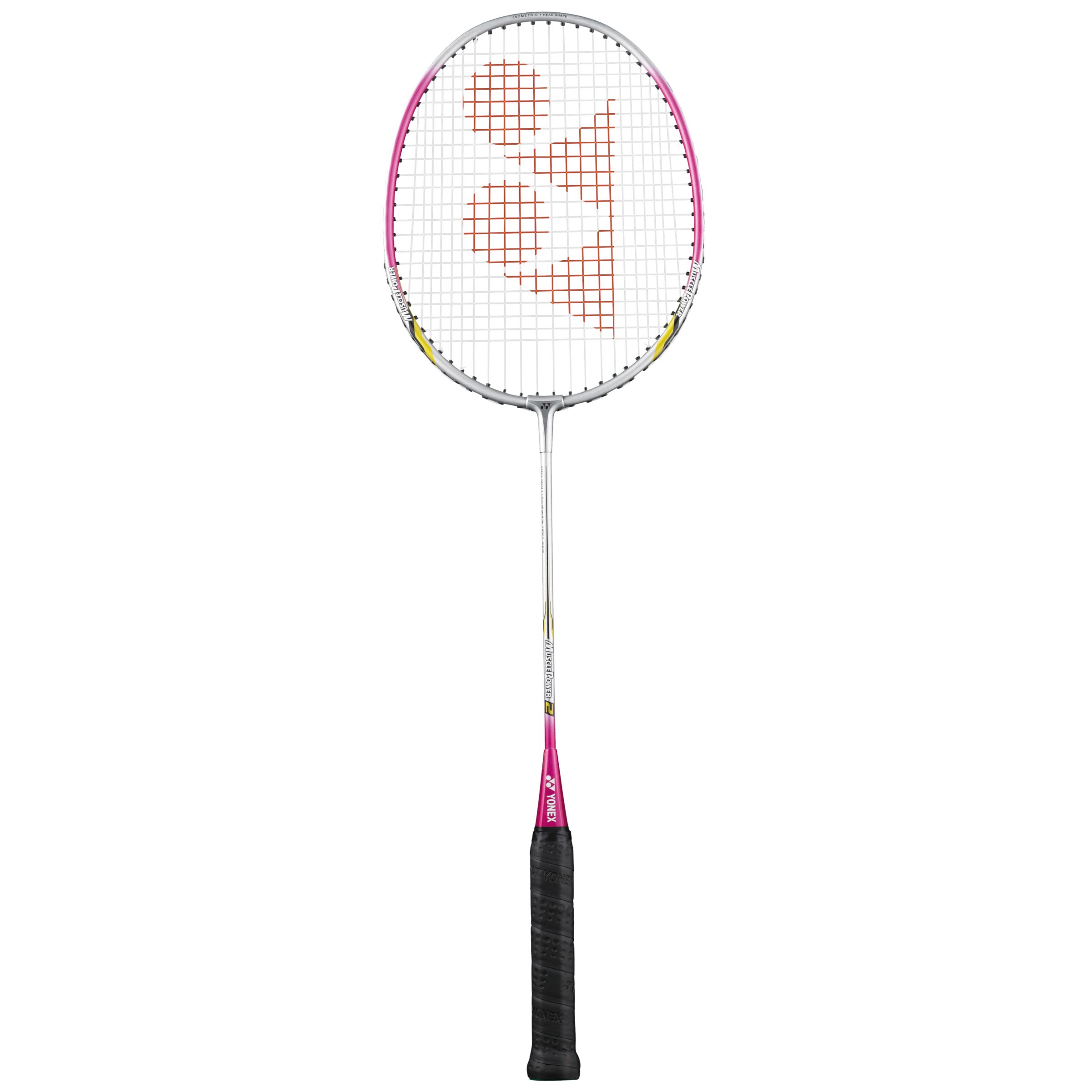 Yonex Muscle Power 2 Badminton Racket, Pink/Silver